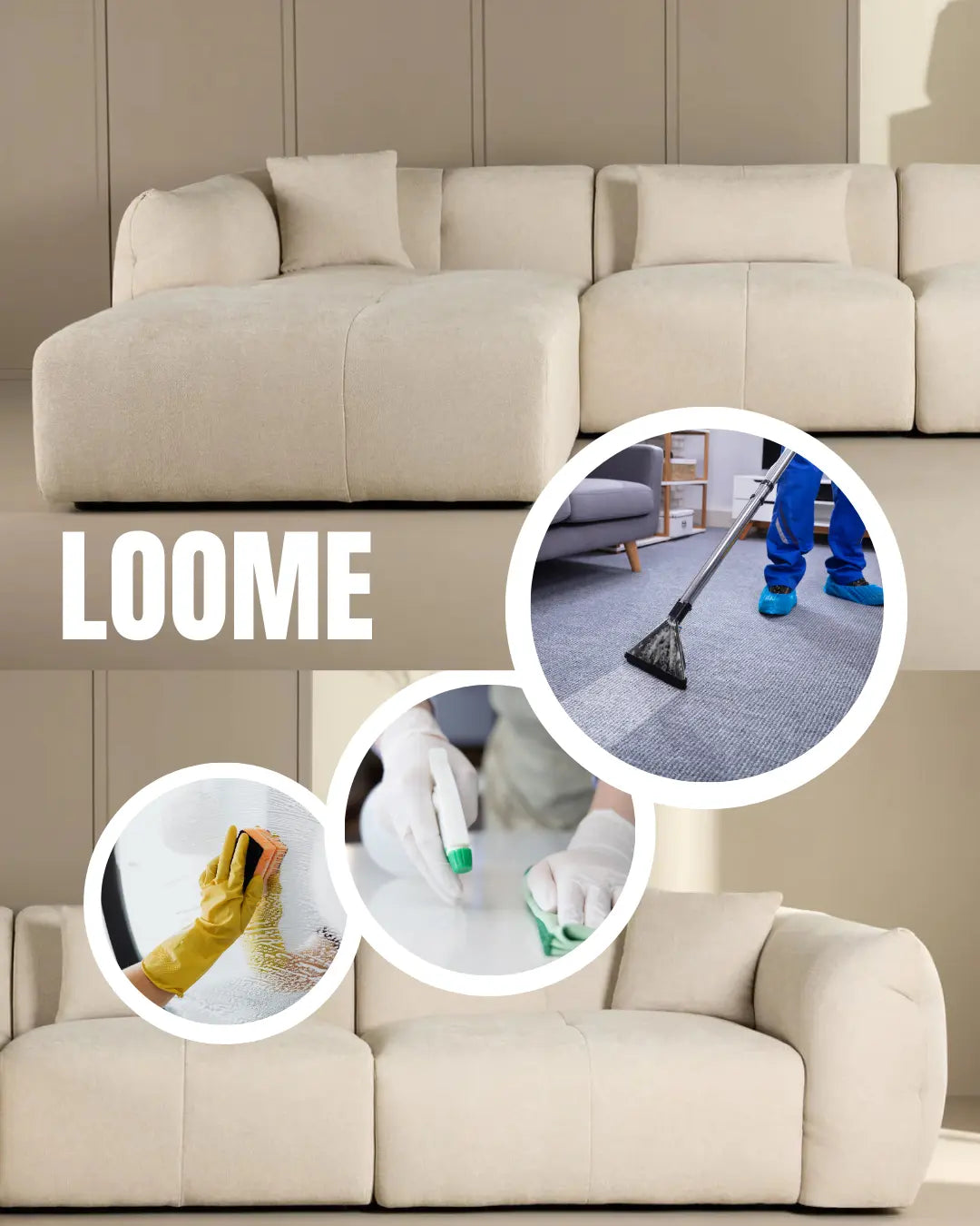 Comment nettoyer un tissu de canapé ? Nos conseils pour l’entretenir sans l’abîmer Loome