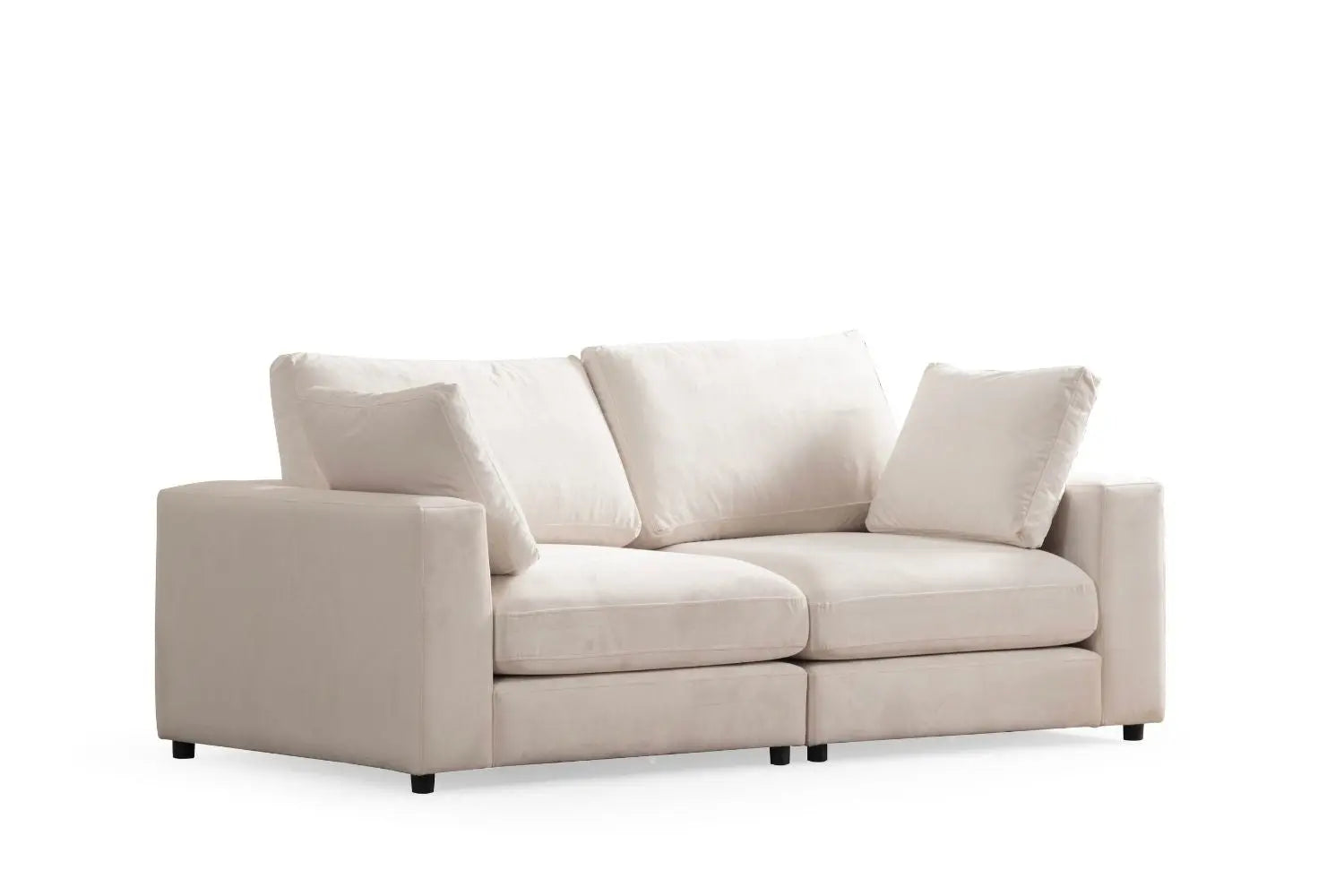 Canapé modulable Lunaris - 3+1 Pouf