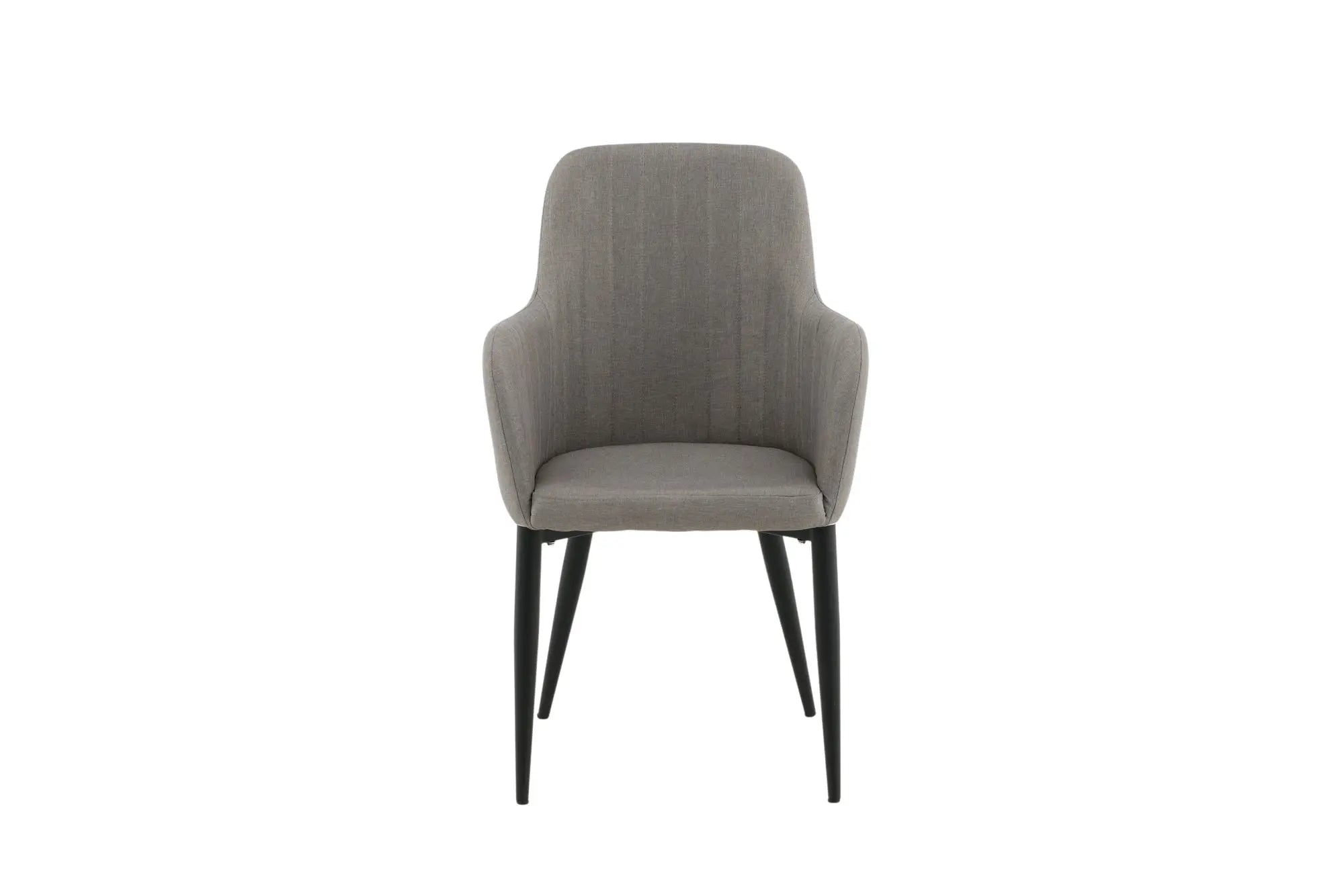 Lot de 2 chaises de salle à manger Comfort - 61*58*92 - Polyester Lin