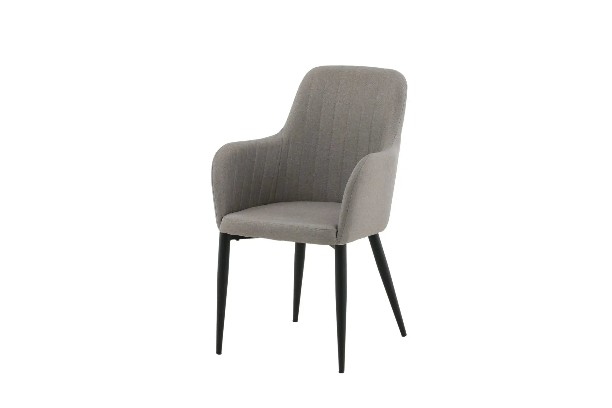 Lot de 2 chaises de salle à manger Comfort - 61*58*92 - Polyester Lin