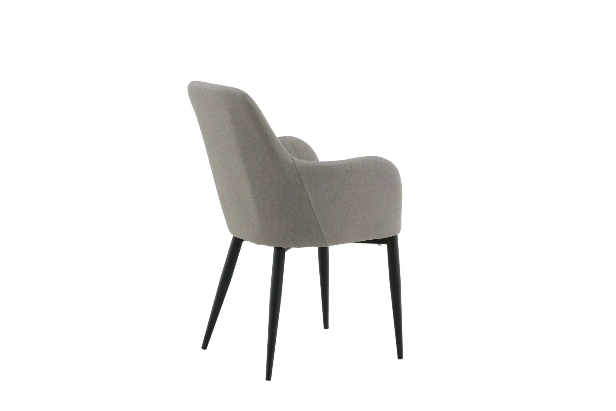 Lot de 2 chaises de salle à manger Comfort - 61*58*92 - Polyester Lin