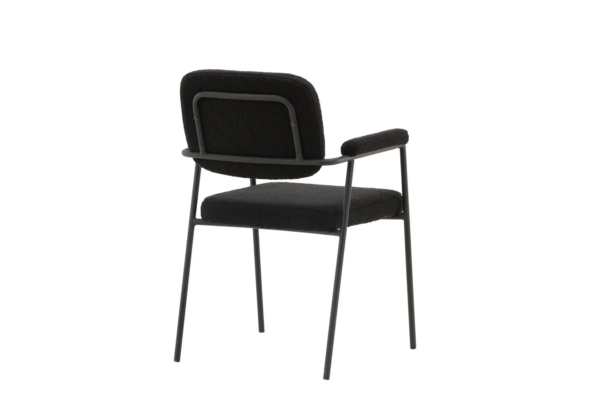 Lot de 2 chaises de salle à manger Yesterday - 61 x 58 x 90 - Acier