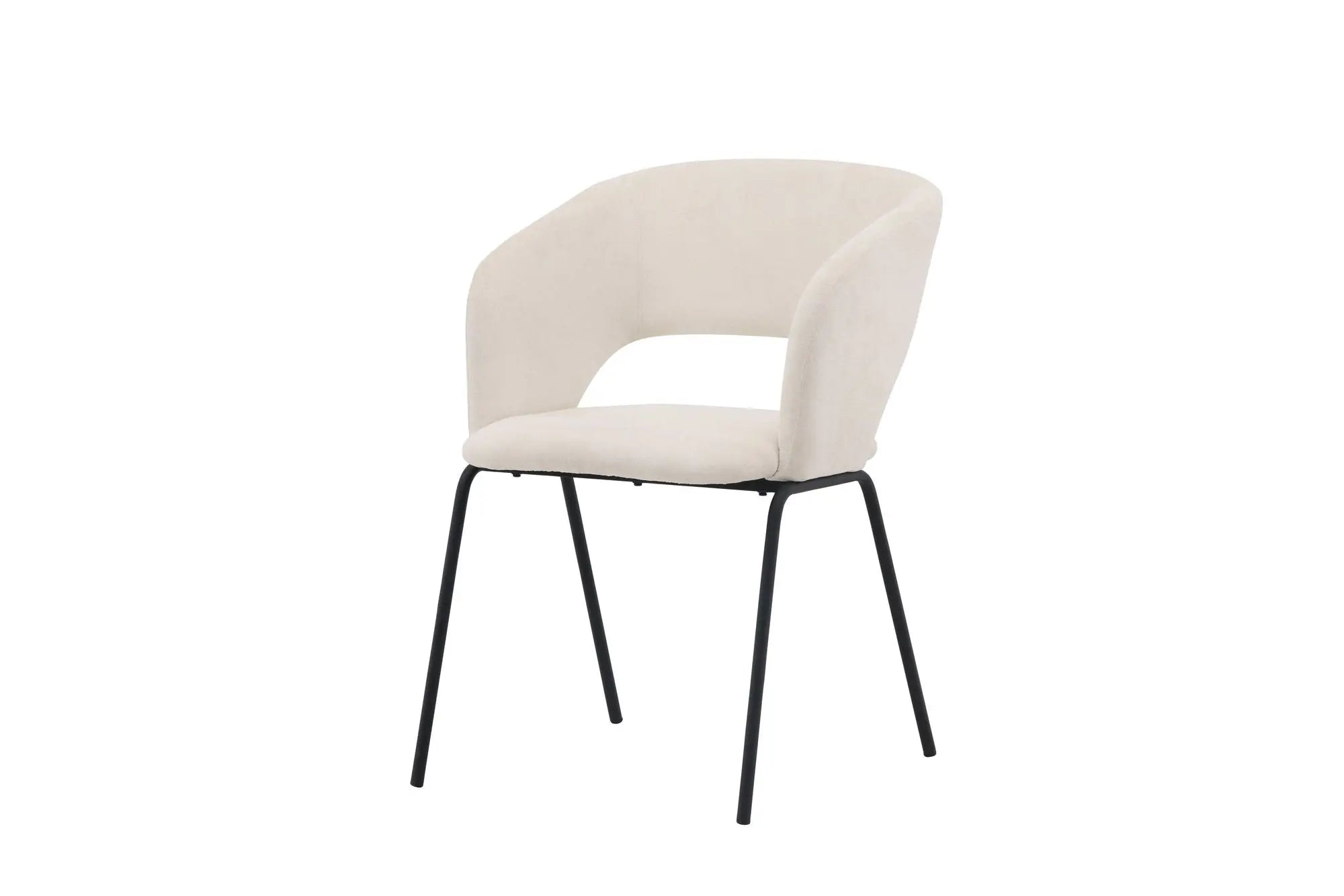 Lot de 2 chaises de salle à manger Day - 66 x 66 x 86 - Acier