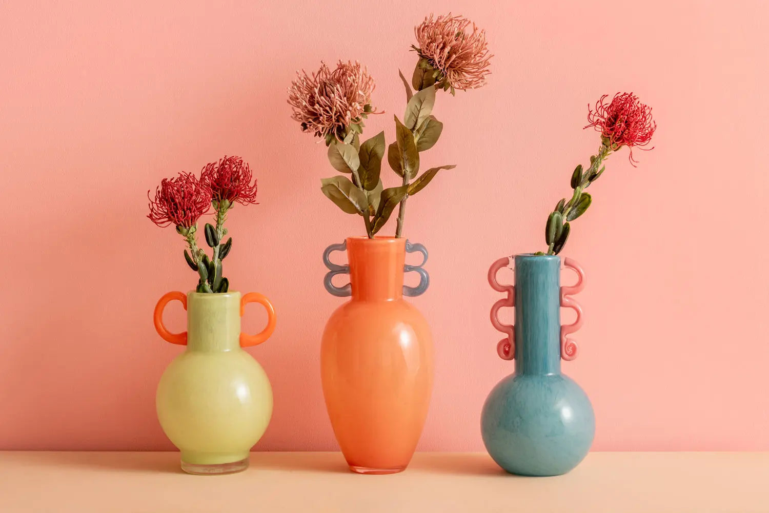 Vase Fiesta en verre