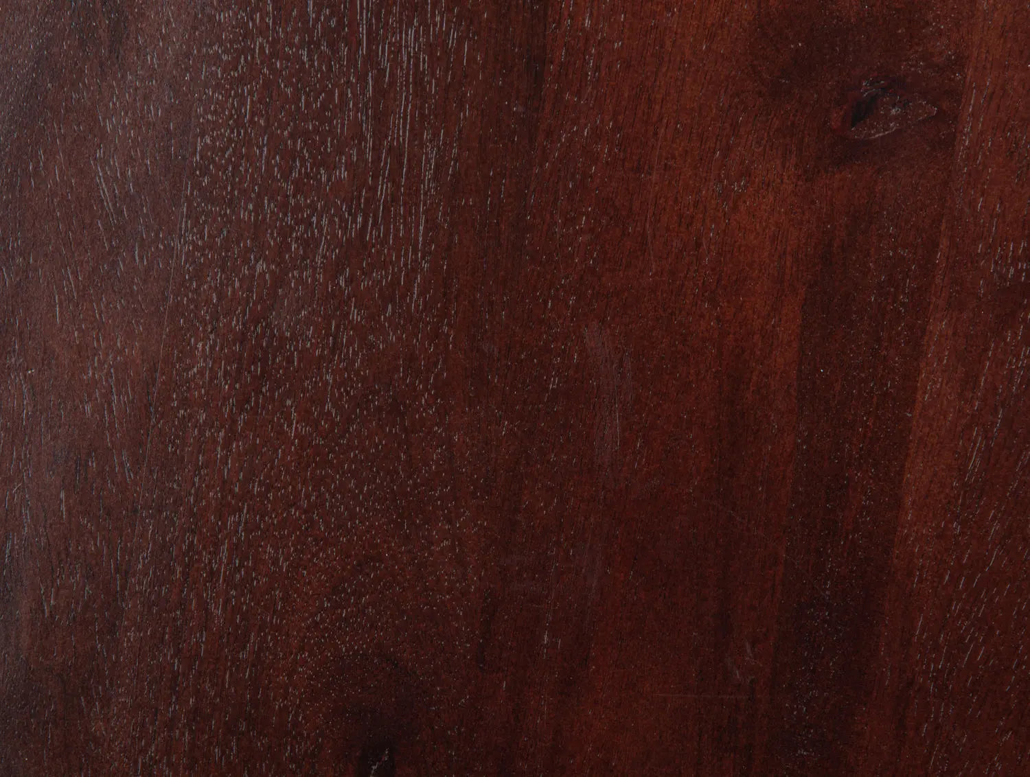 Side table Noche large mango wood walnut lacquer