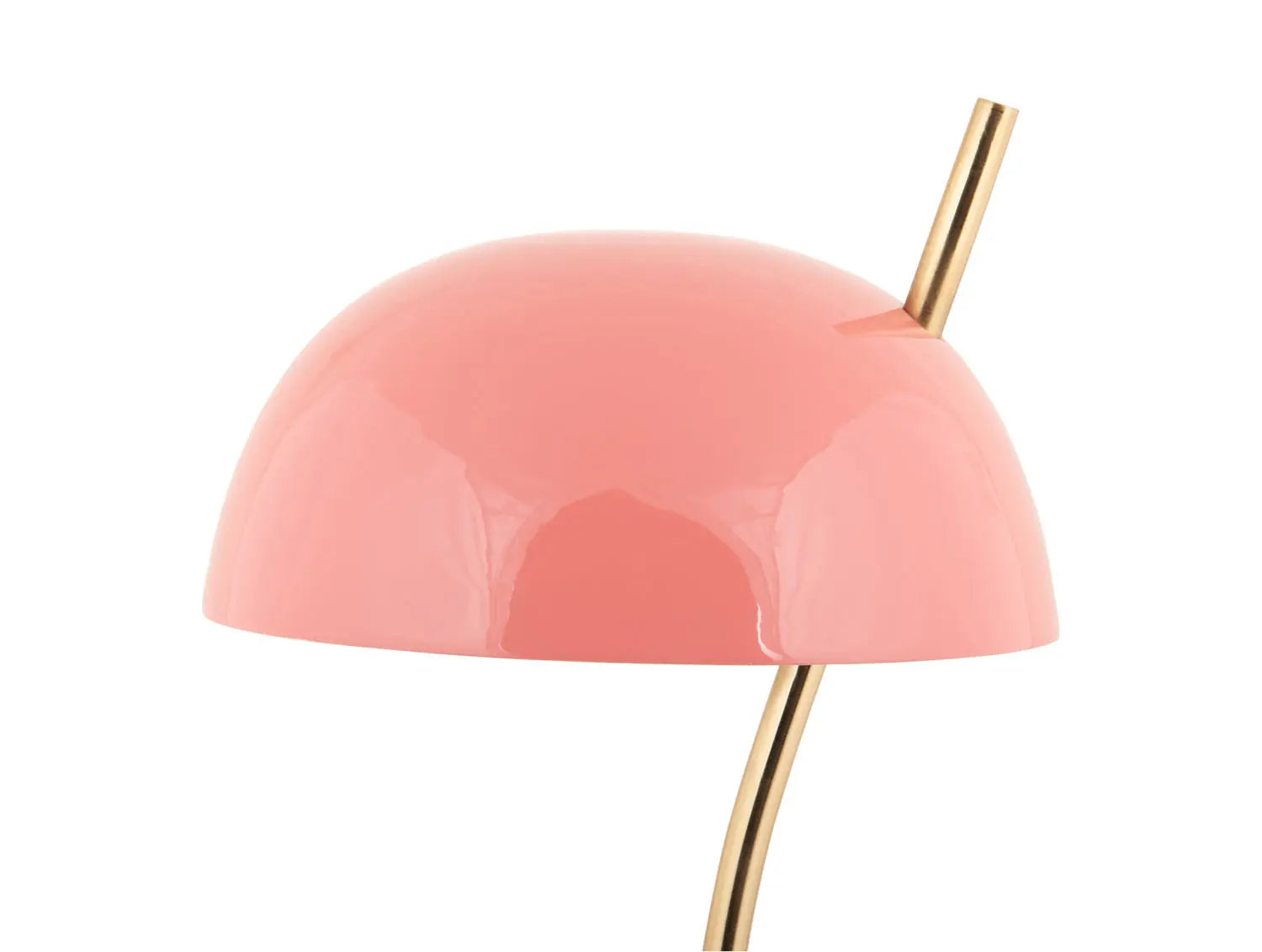 Table lamp Vivo enamel rose tan