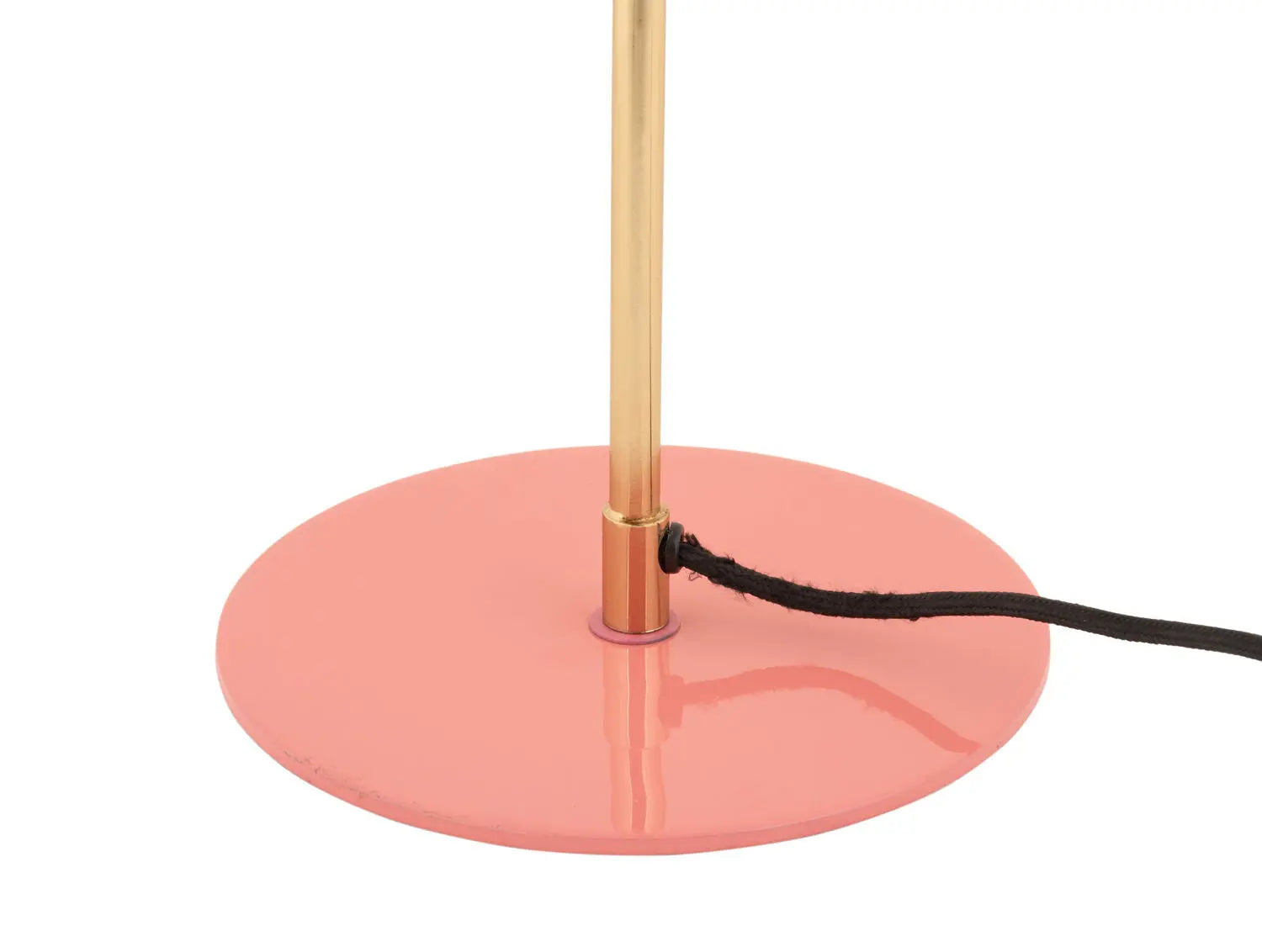 Table lamp Vivo enamel rose tan
