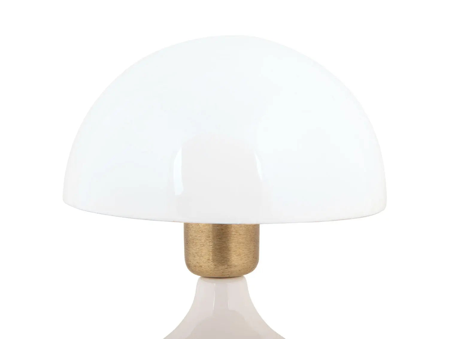 Table lamp Binc enamel white