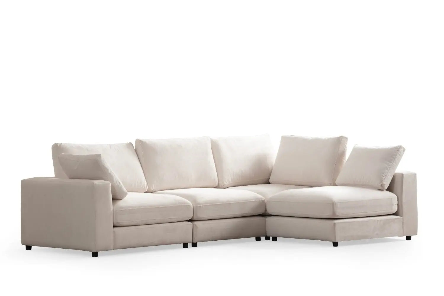 Canapé modulable Lunaris - 3+1 Pouf