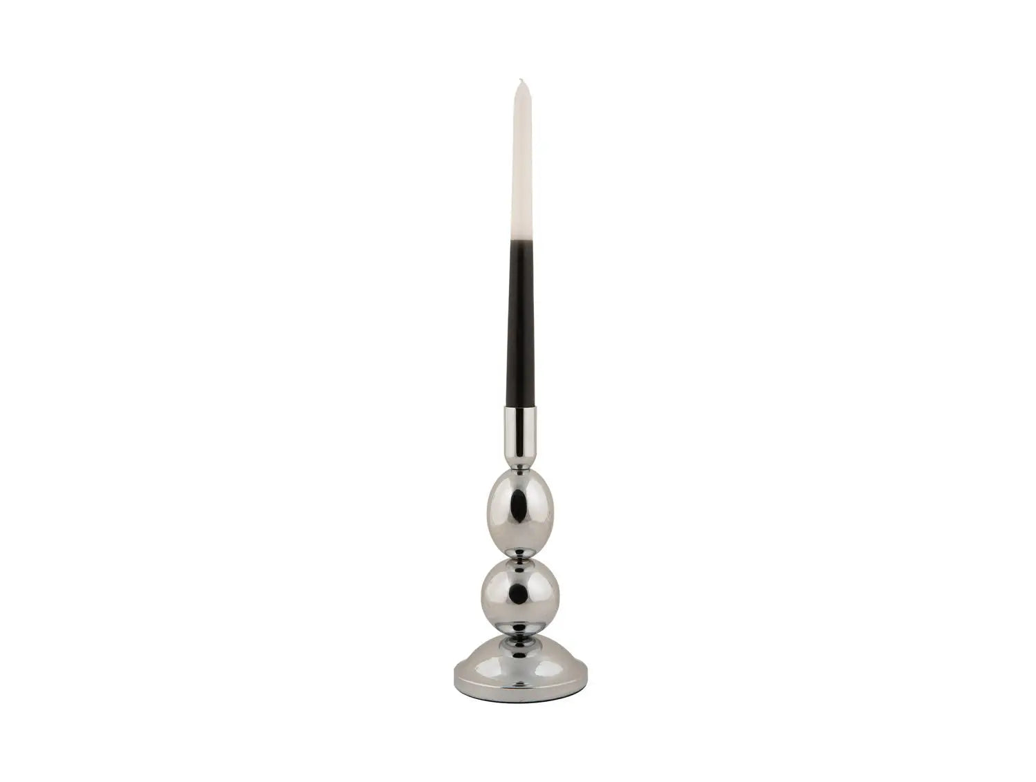 Candle holder Dazzle medium chrome plated