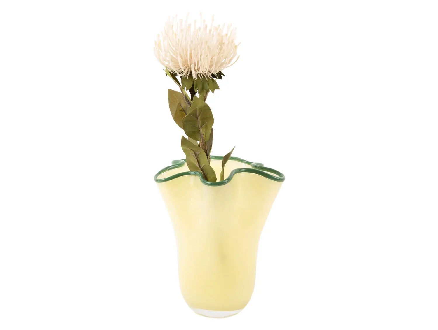 Vase Ruffles en verre