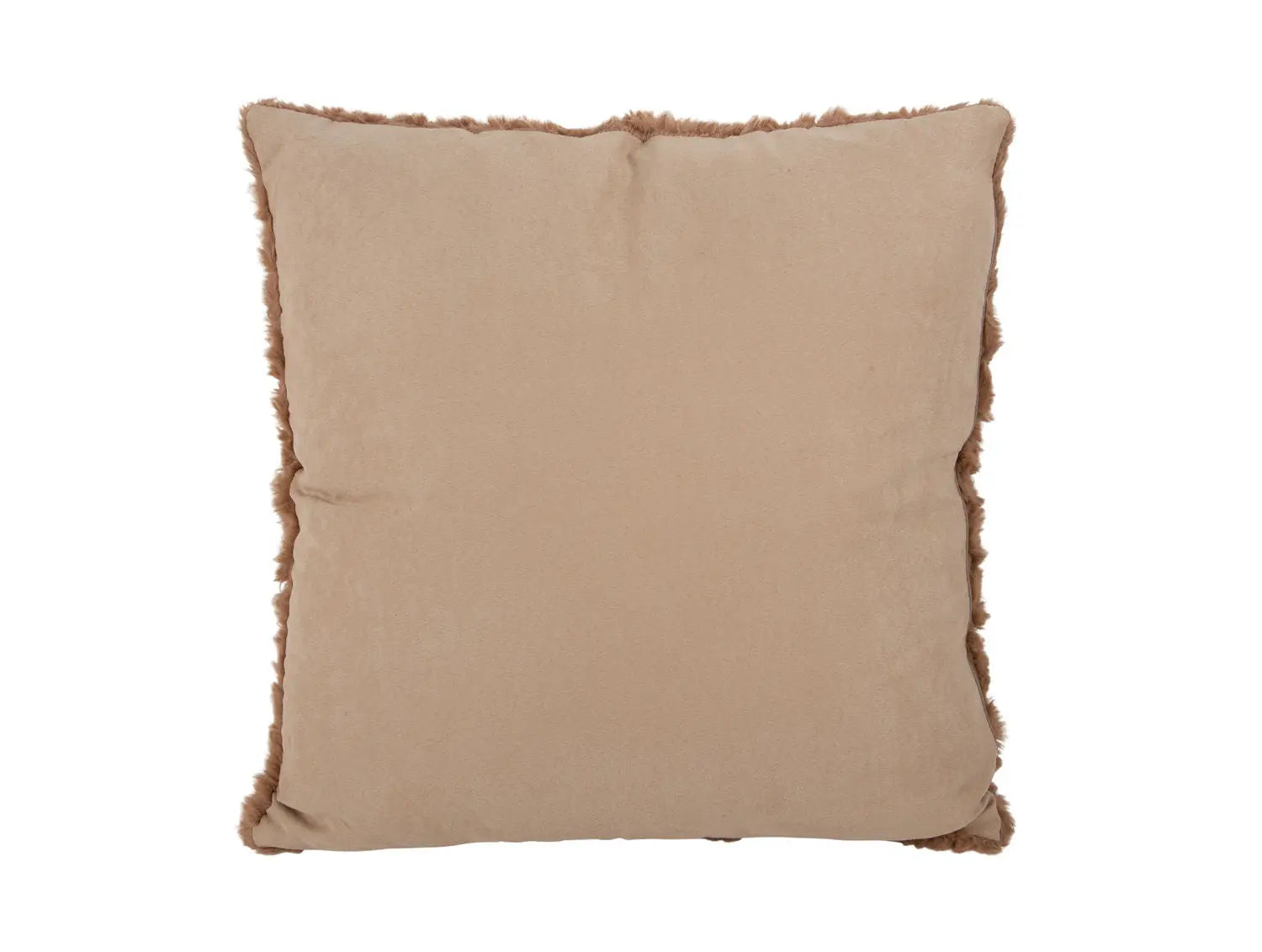 Cushion Tierno furry brown