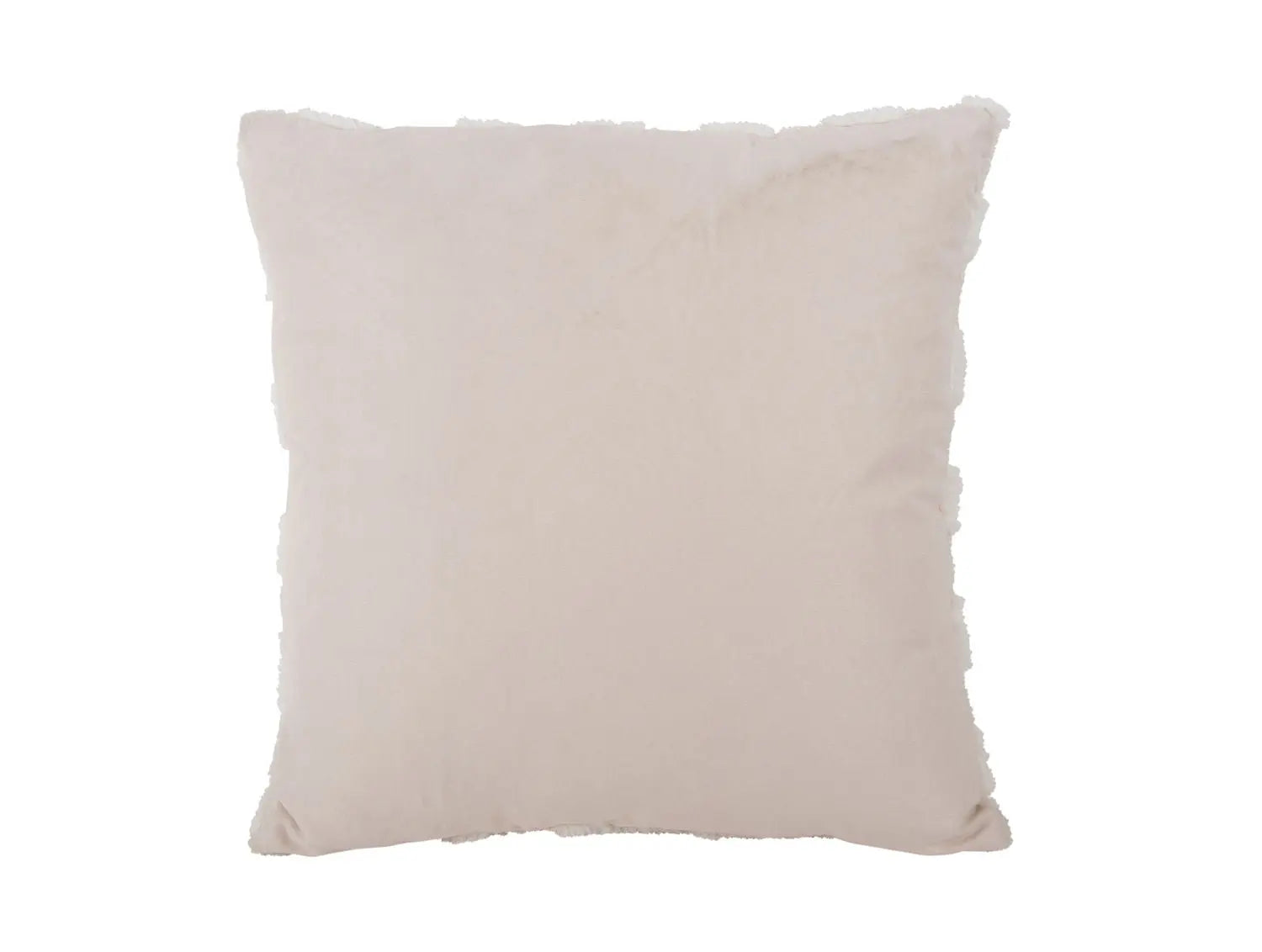 Cushion Checker white w. sand brown