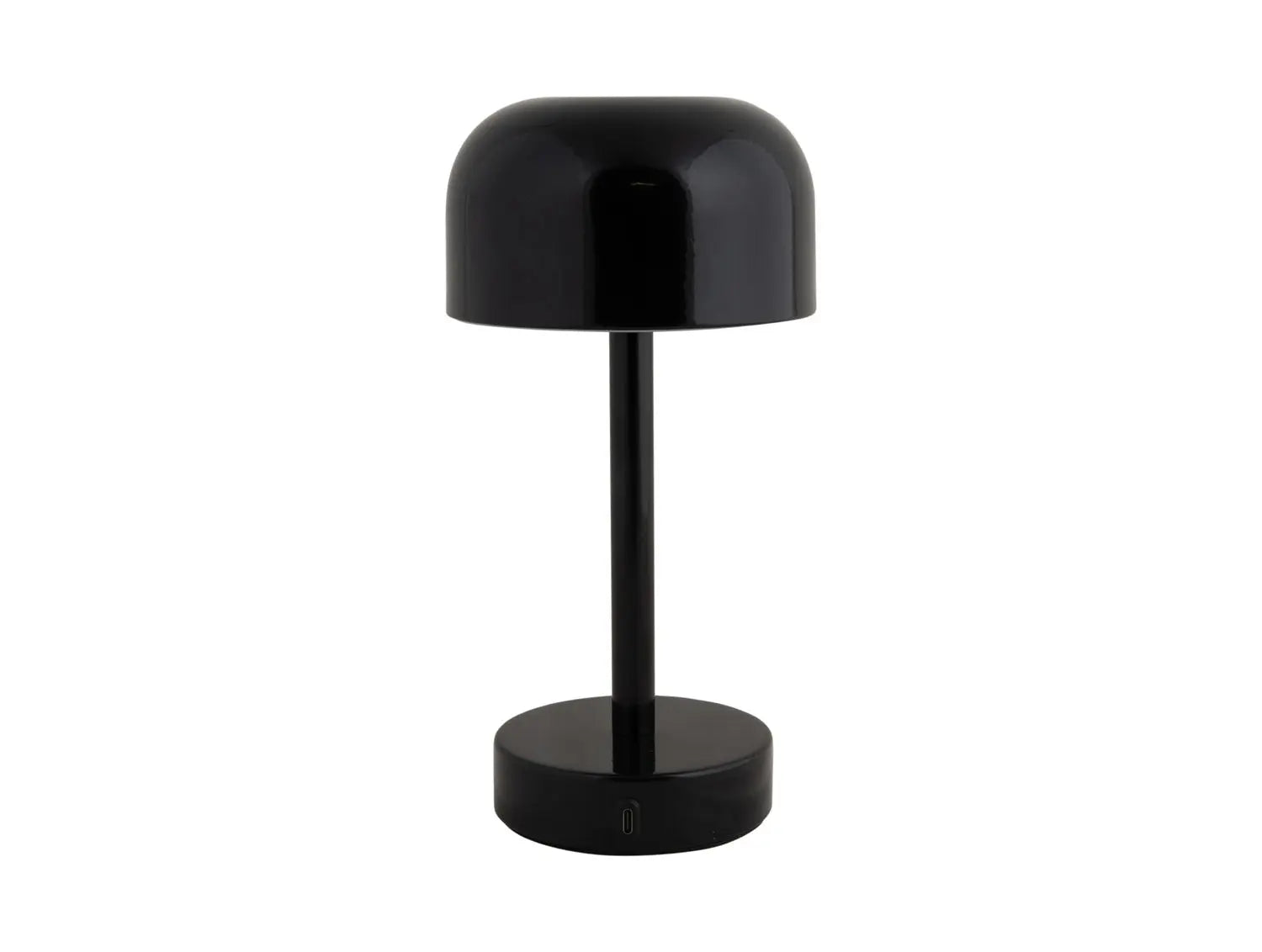 Table lamp James LED iron shiny black