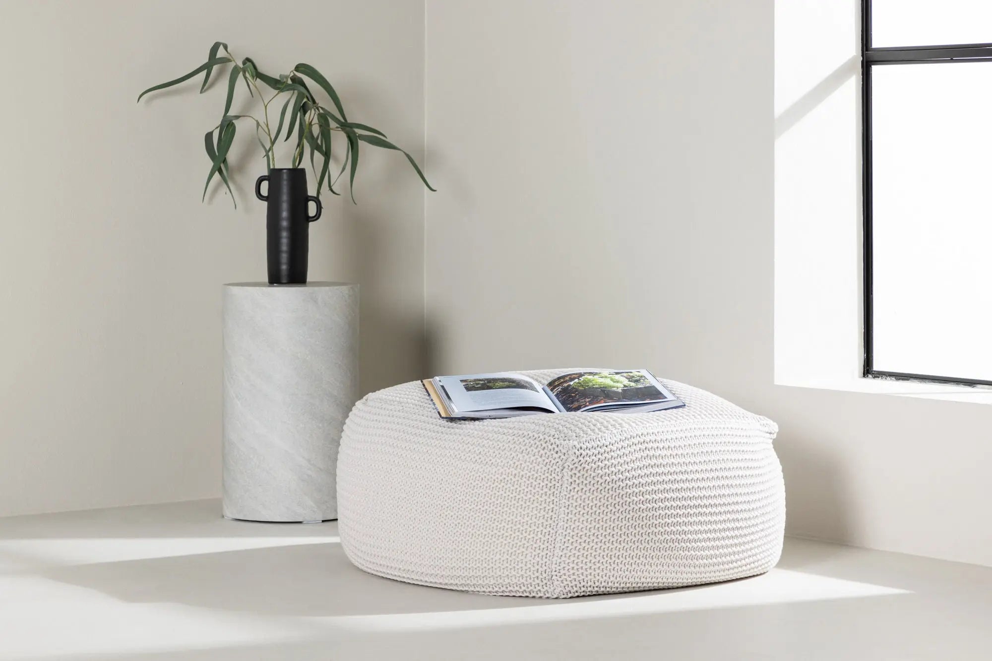 Pouf Luca - 60X60X40 - Polyester