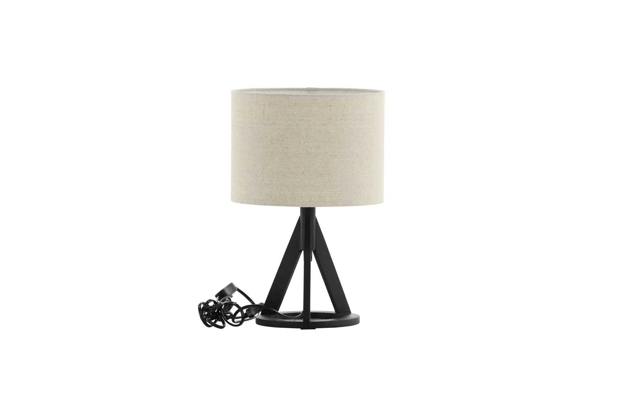 Lampe de table Kona - 50,5x25x18 - Polyester Lin