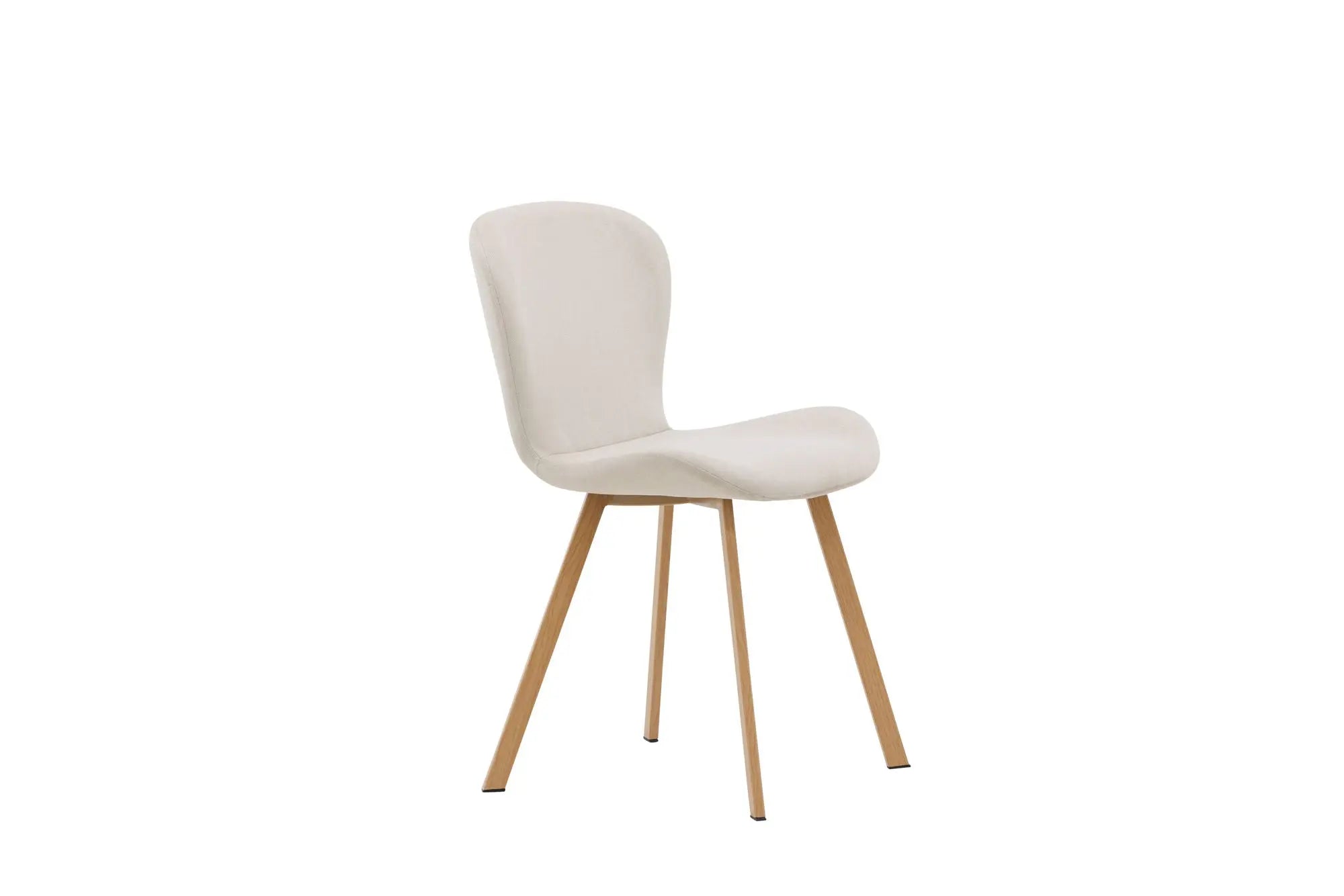 Lot de 2 chaises de salle à manger Lilja - 50 x 48 x 80 - Acier
