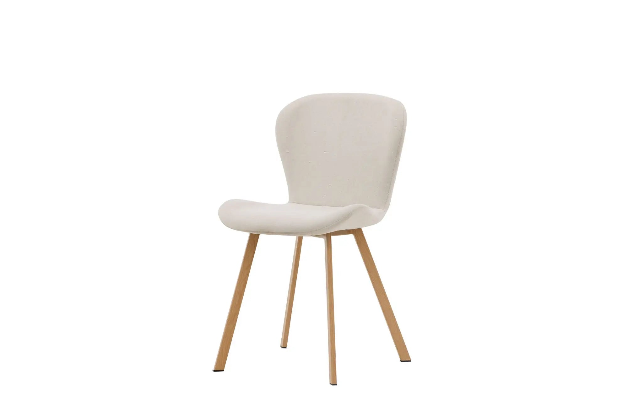 Lot de 2 chaises de salle à manger Lilja - 50 x 48 x 80 - Acier