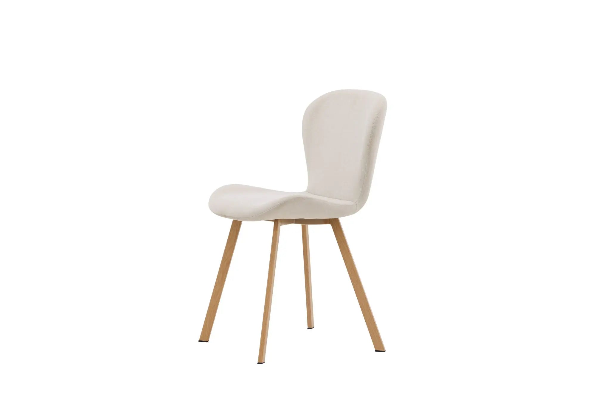 Lot de 2 chaises de salle à manger Lilja - 50 x 48 x 80 - Acier
