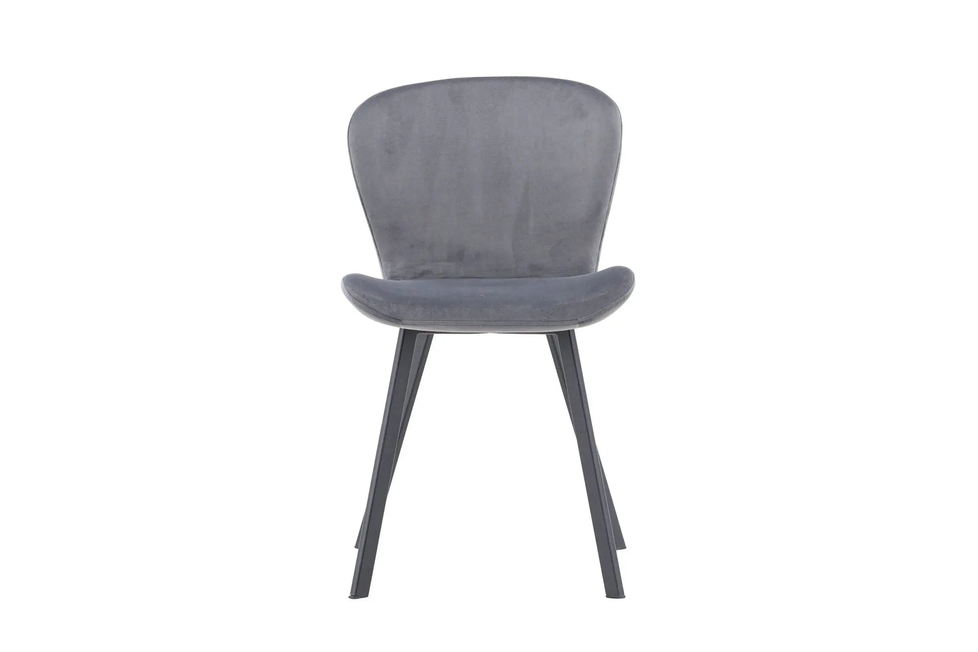 Lot de 2 chaises de salle à manger Lilja - 50 x 48 x 80 - Acier