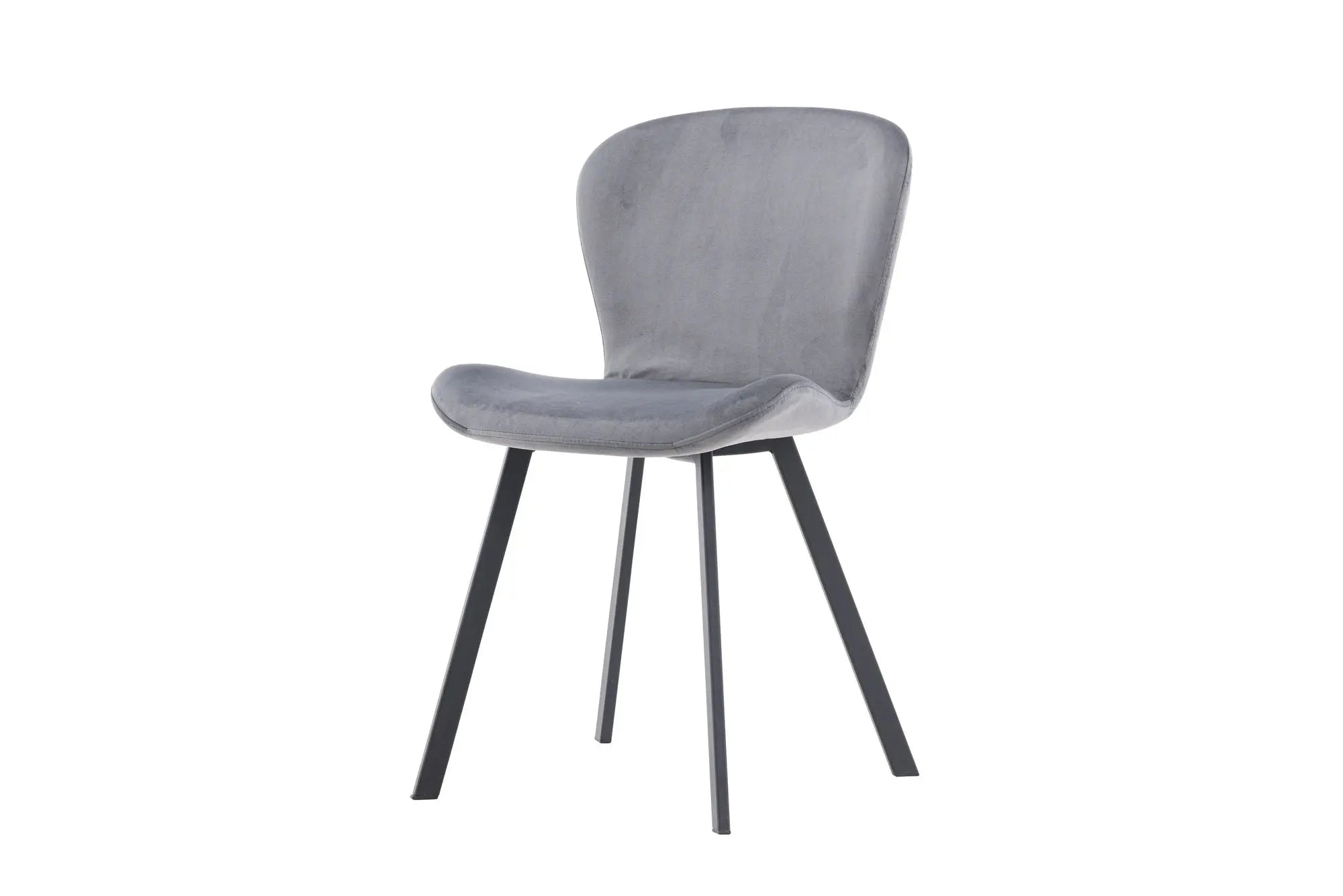 Lot de 2 chaises de salle à manger Lilja - 50 x 48 x 80 - Acier