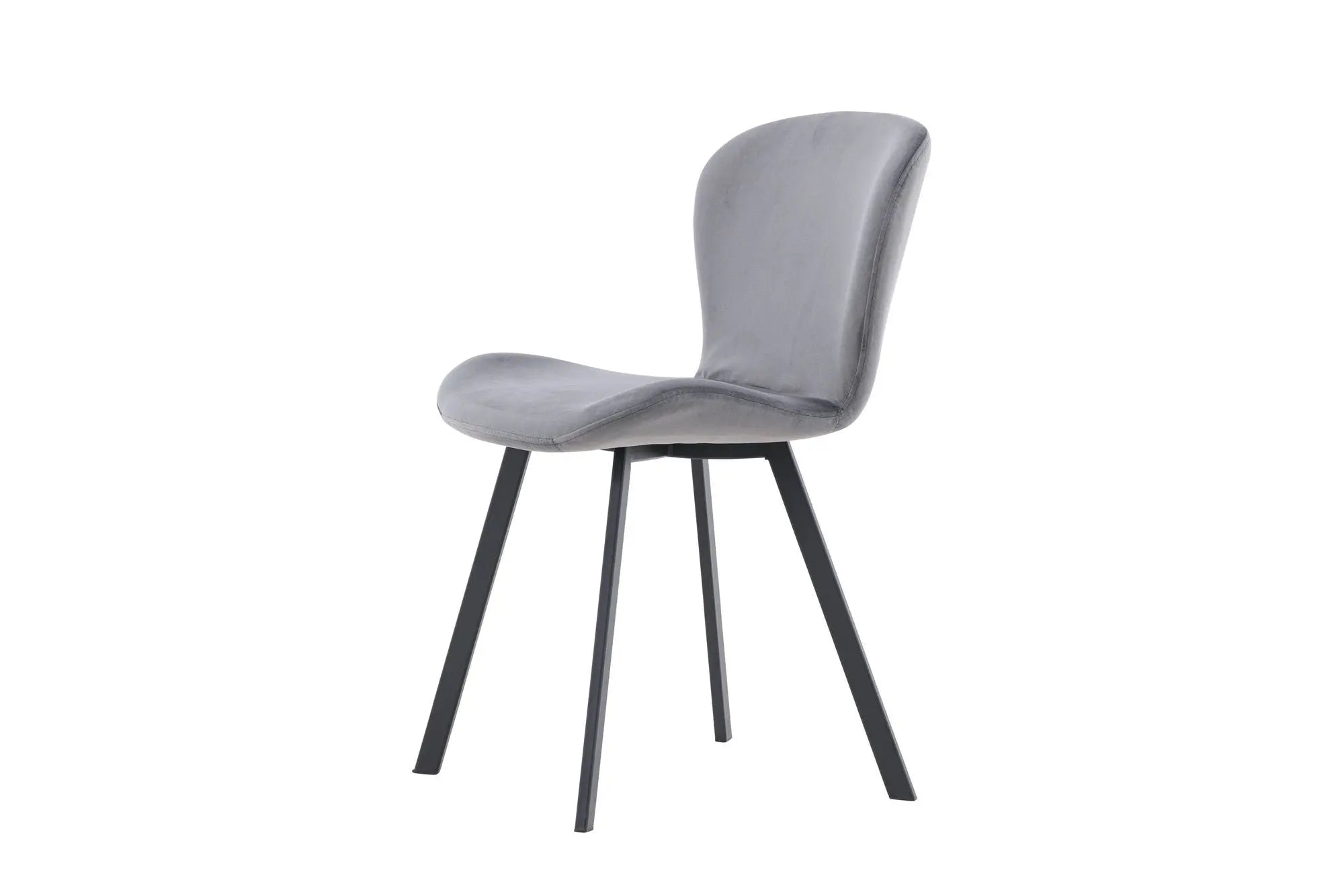 Lot de 2 chaises de salle à manger Lilja - 50 x 48 x 80 - Acier