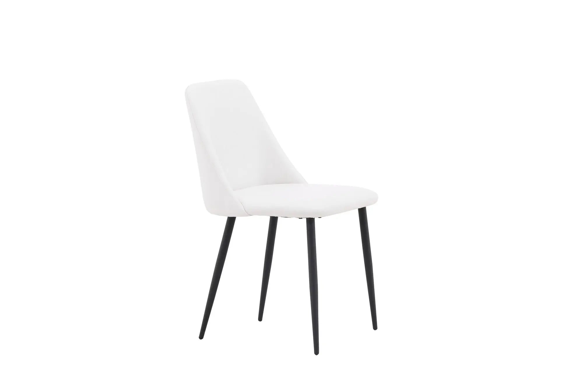 Lot de 2 chaises de salle à manger Night - 56 x 49 x 87 - Acier