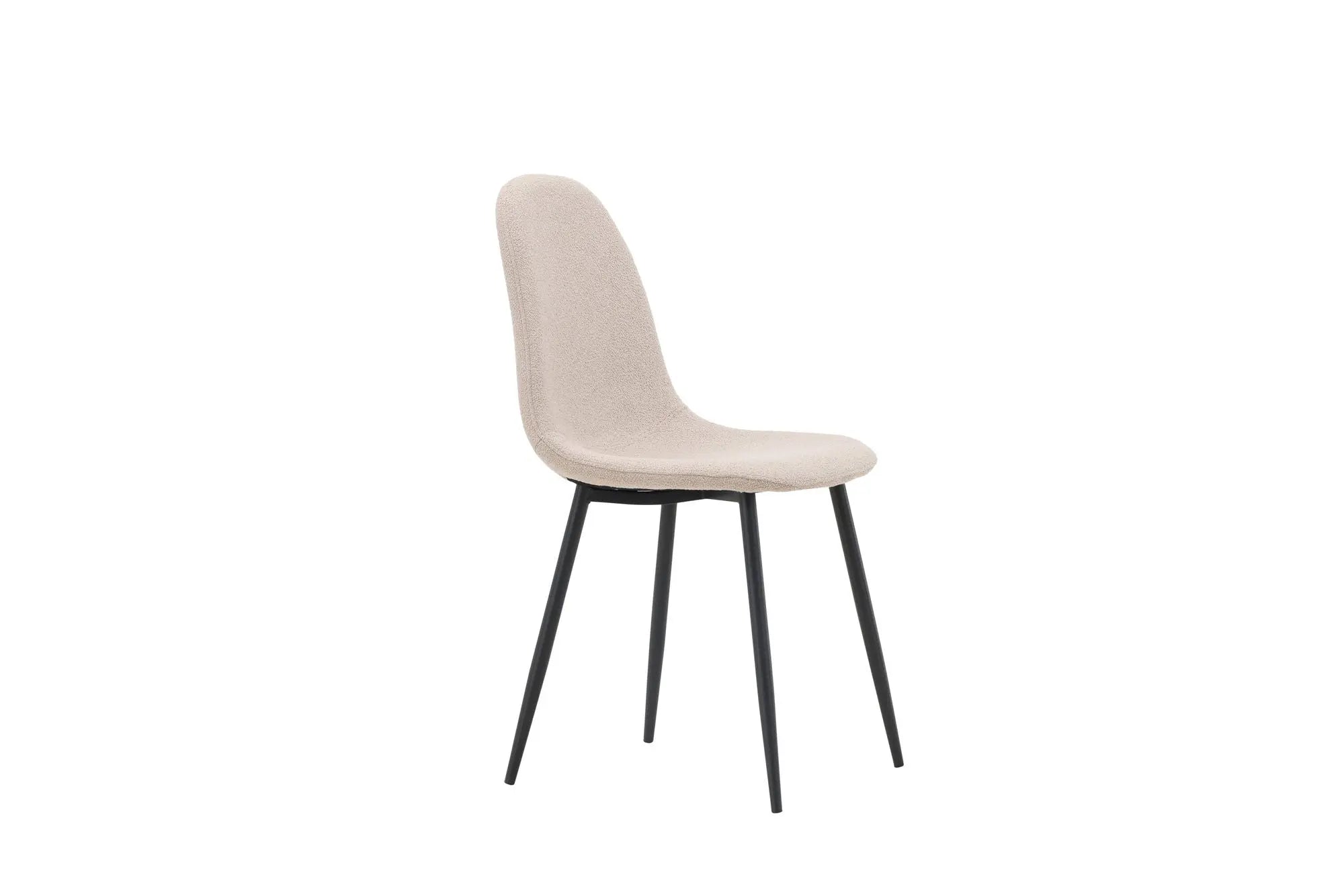 Lot de 2 chaises de salle à manger Polar - 53 x 88 x 46 - Acier