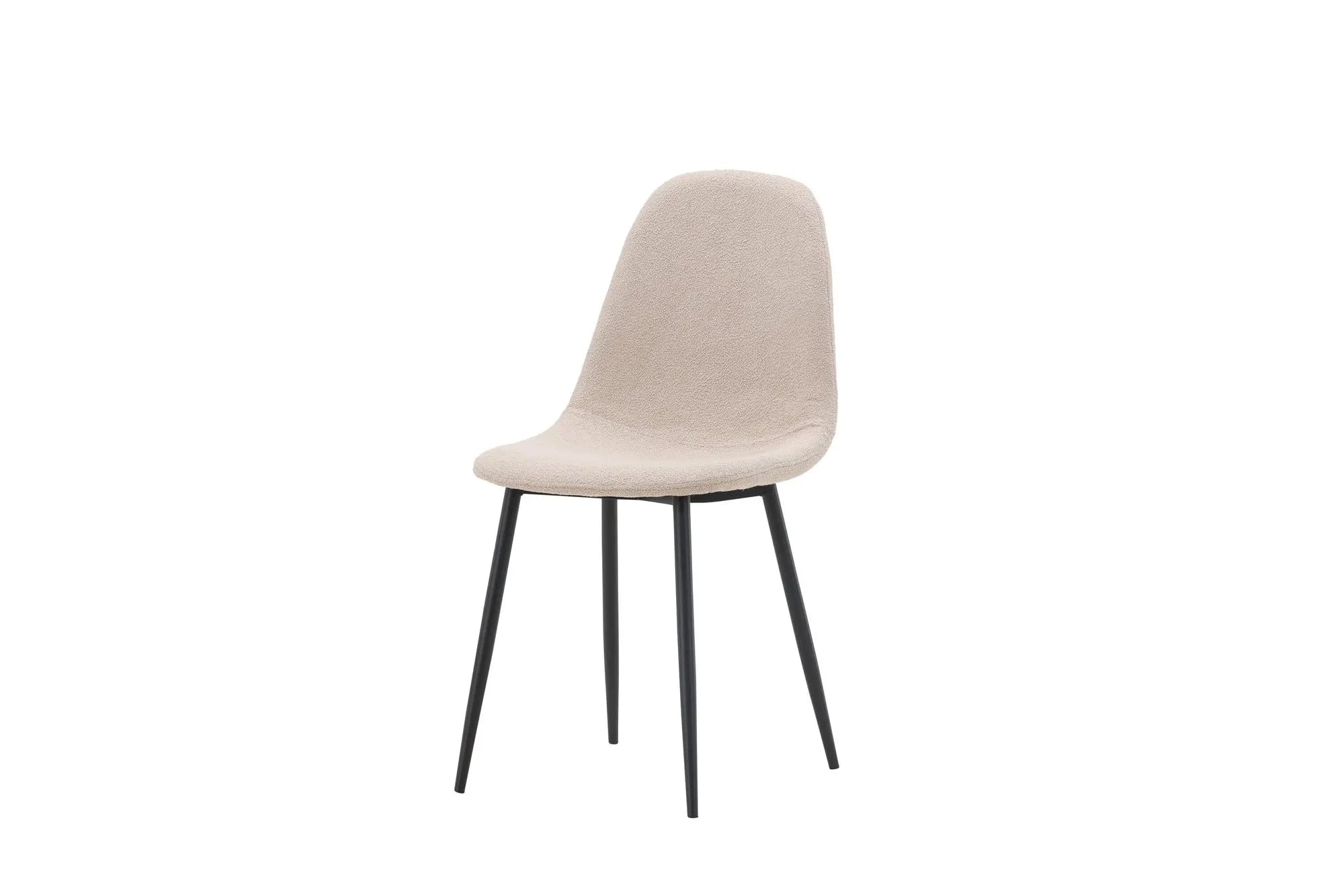 Lot de 2 chaises de salle à manger Polar - 53 x 88 x 46 - Acier