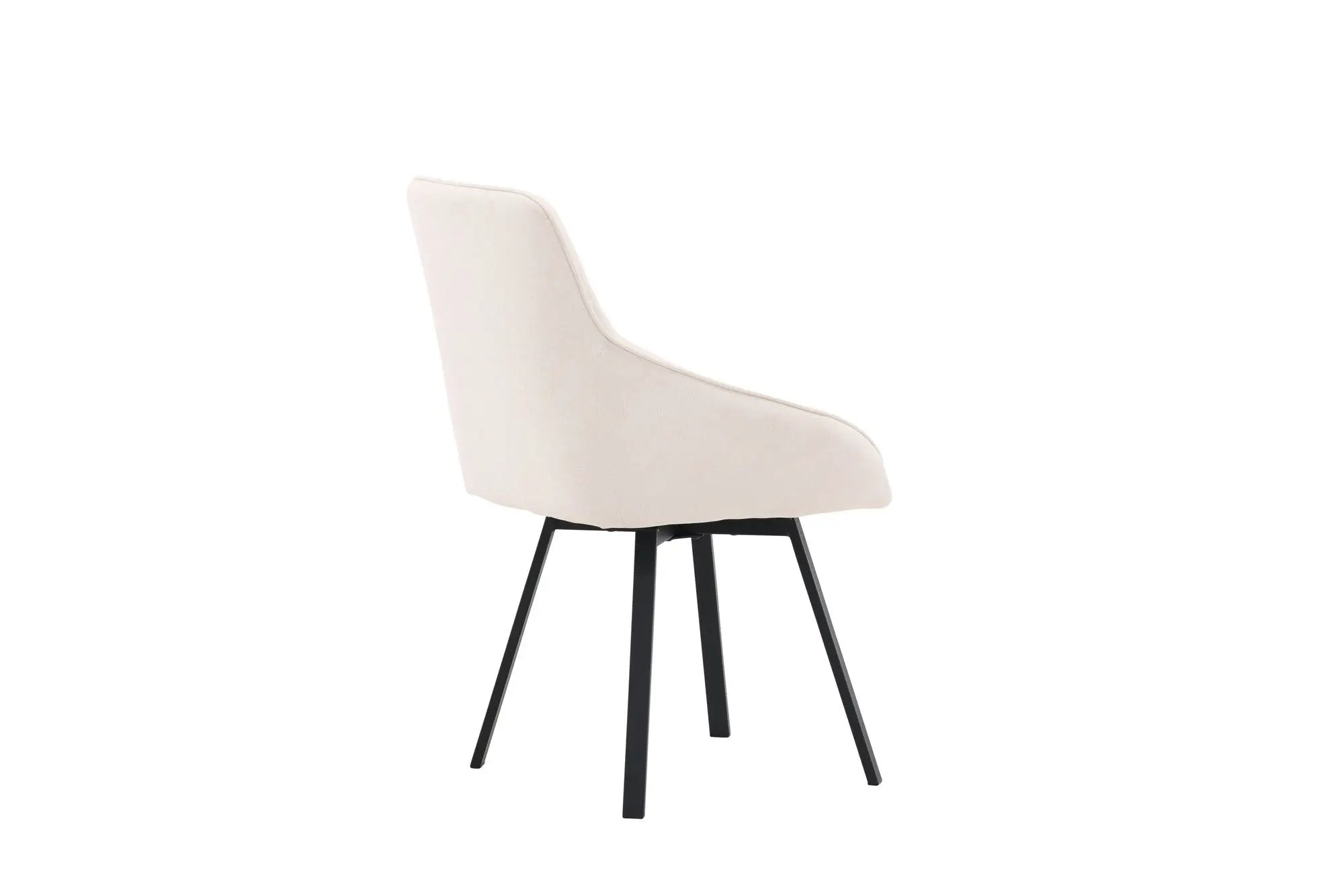 Lot de 2 chaises de salle à manger Rosie - 60 x 55 x 88 - Acier