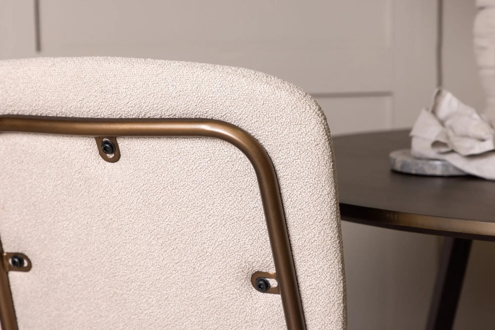 Lot de 2 chaises de salle à manger Seda - 56 x 48,5 x 94 - Acier