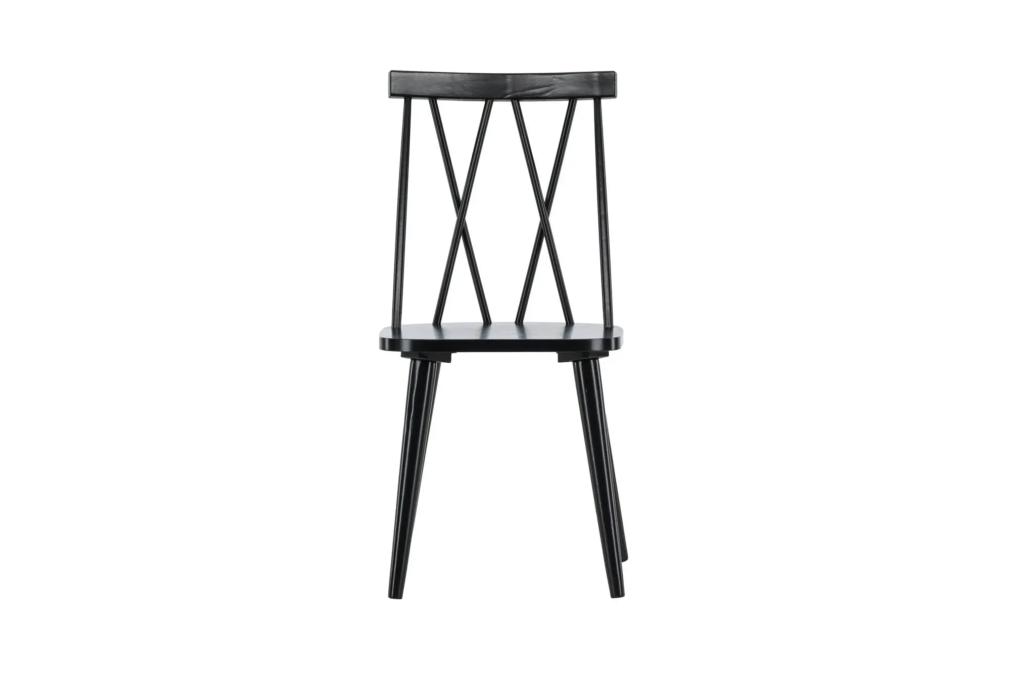 Lot de 2 chaises de salle à manger Mariette - 50 x 43 x 88 - Hévéas