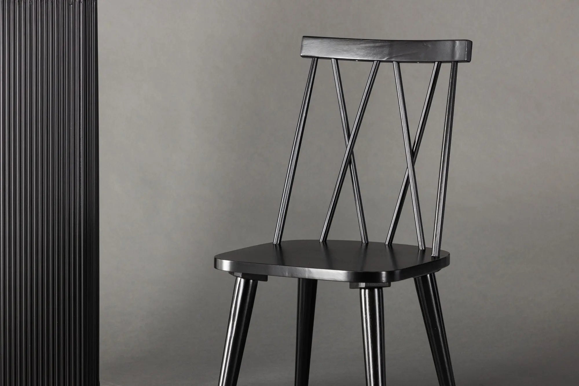 Lot de 2 chaises de salle à manger Mariette - 50 x 43 x 88 - Hévéas