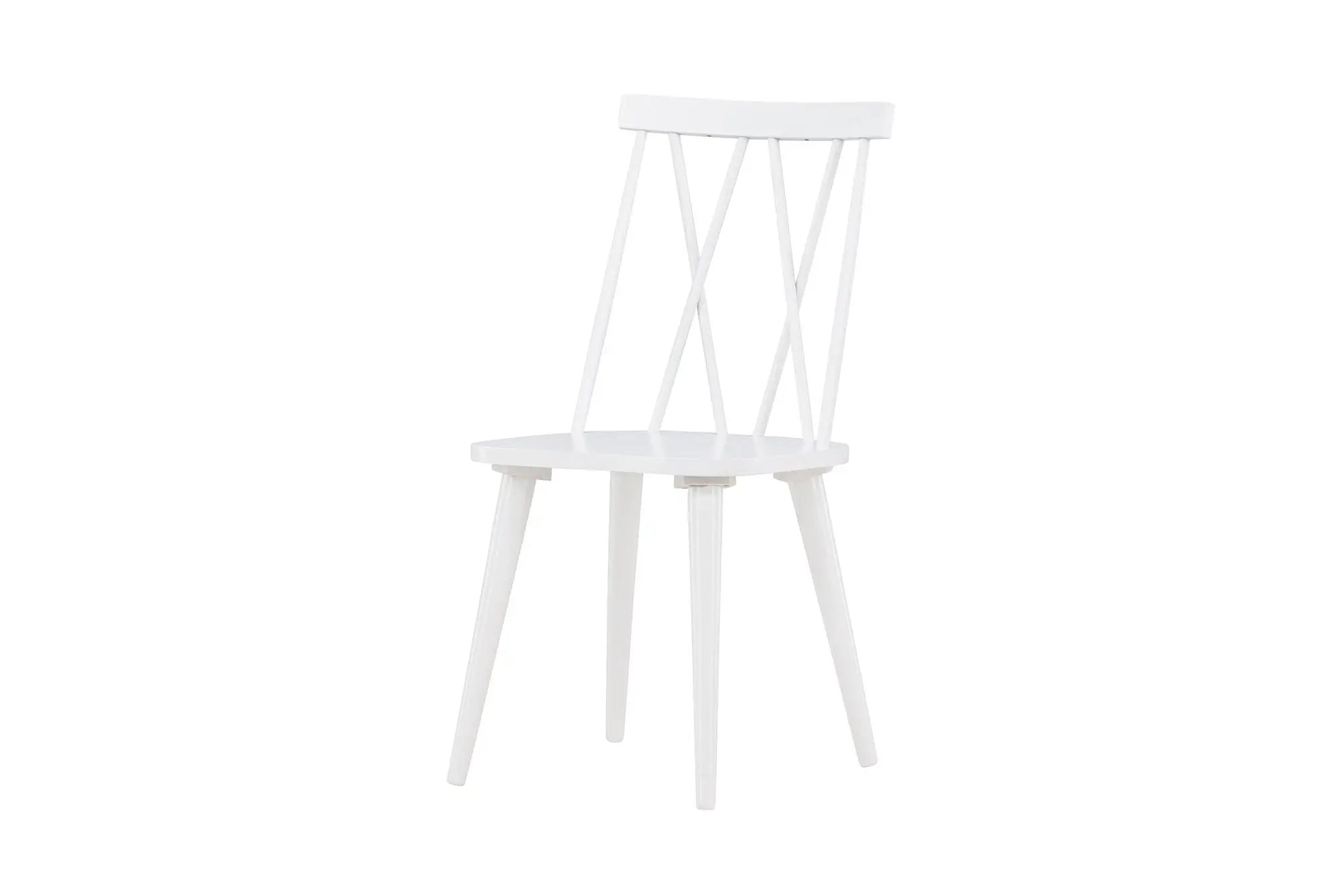 Lot de 2 chaises de salle à manger Mariette - 50 x 43 x 88 - Hévéas