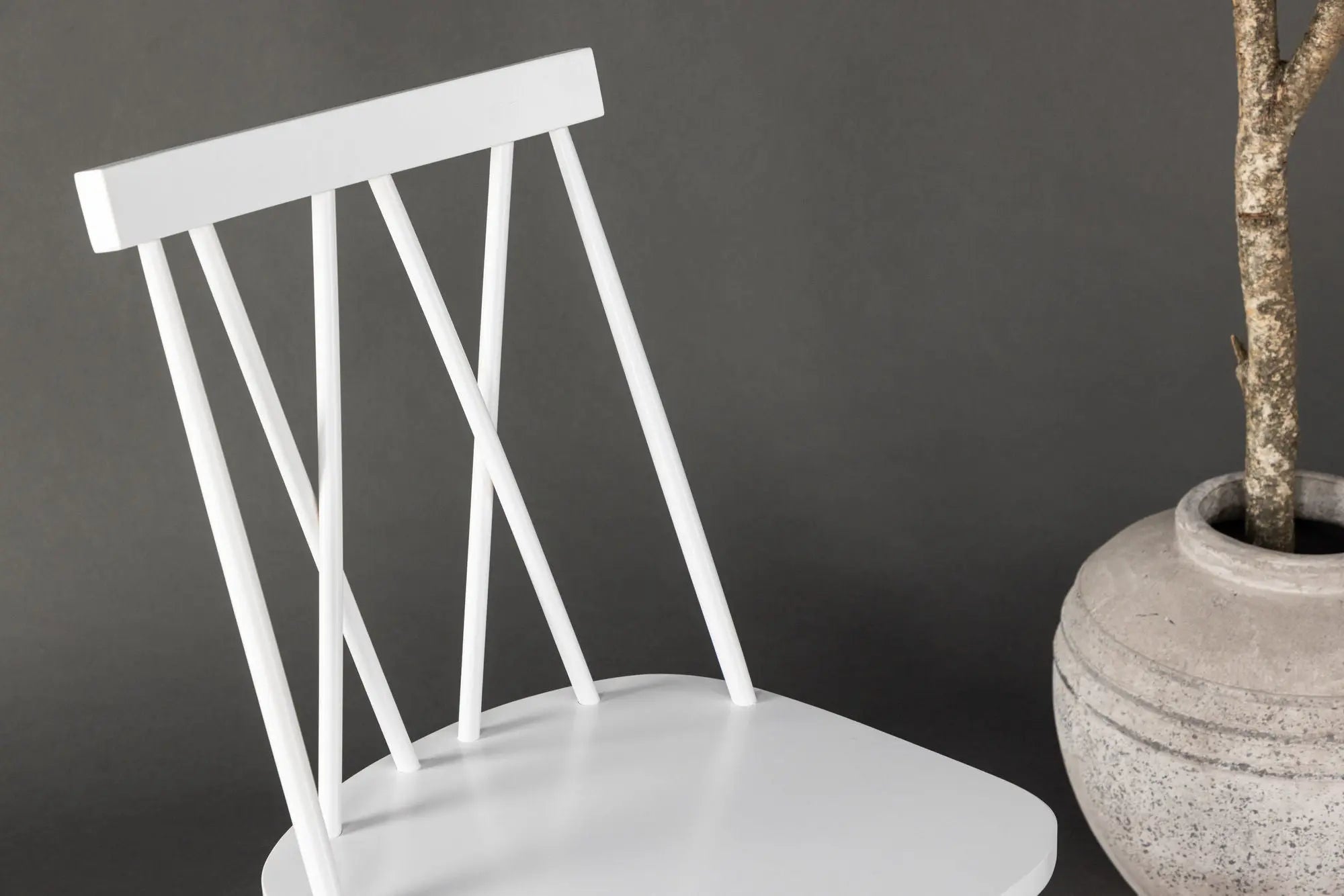 Lot de 2 chaises de salle à manger Mariette - 50 x 43 x 88 - Hévéas