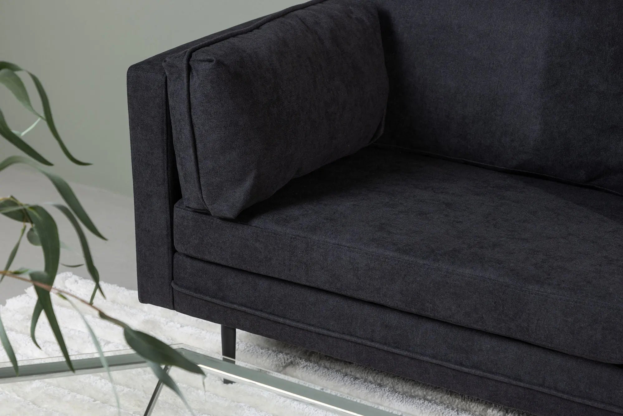 Canapé Boom - 203 x 90 - Polyester Lin