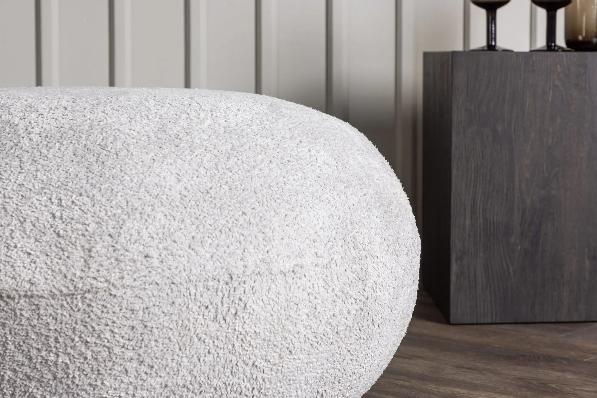 Pouf Bologna - 74 x 74 x 40 - MDF