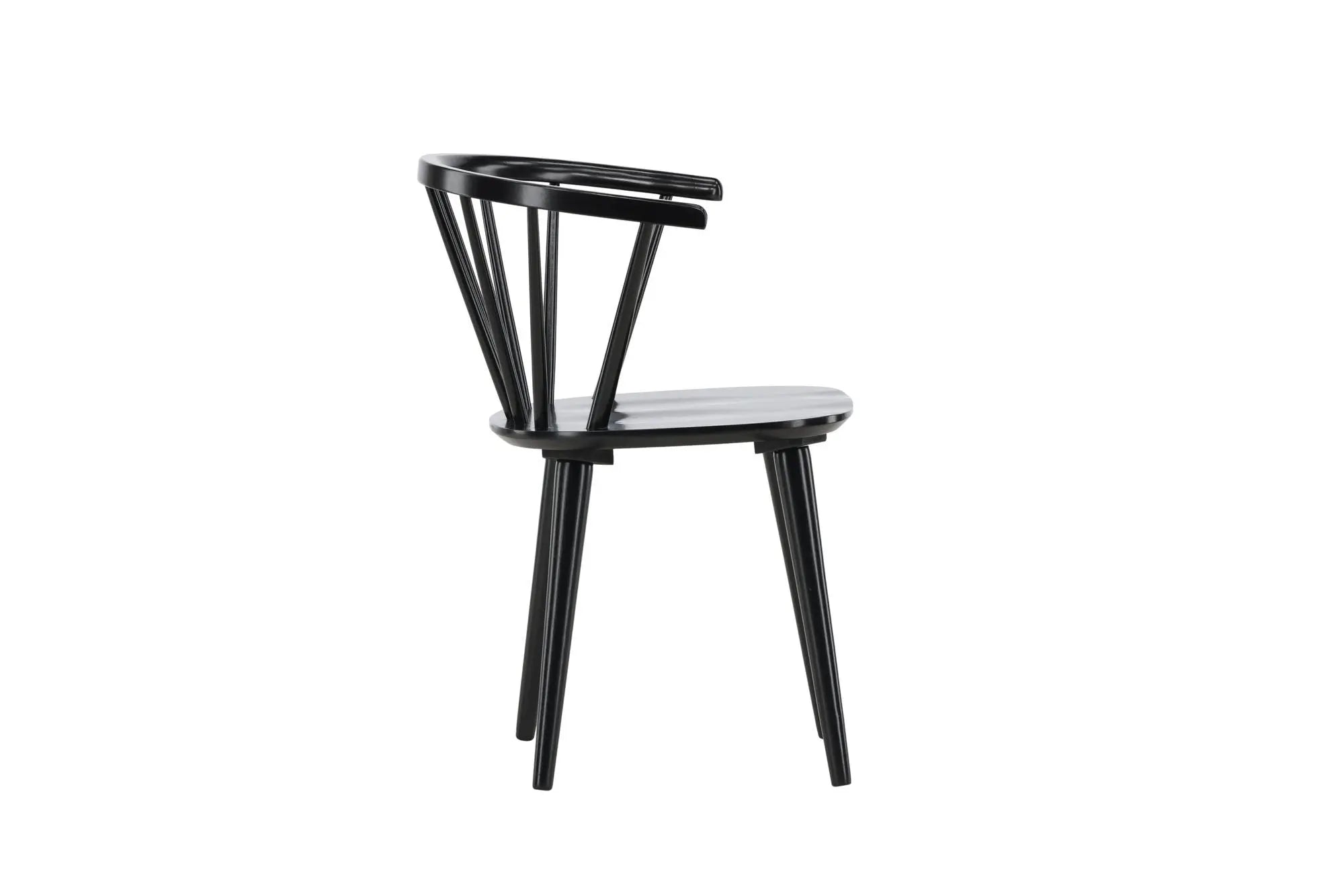 Lot de 2 chaises de salle à manger Bobby - 53x55x76 - Hévéas