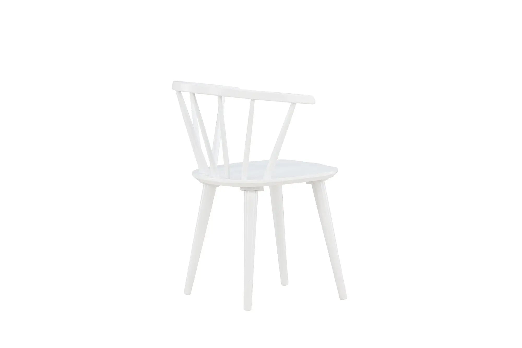Lot de 2 chaises de salle à manger Bobby - 53 x 55 x 76 - Hévéas