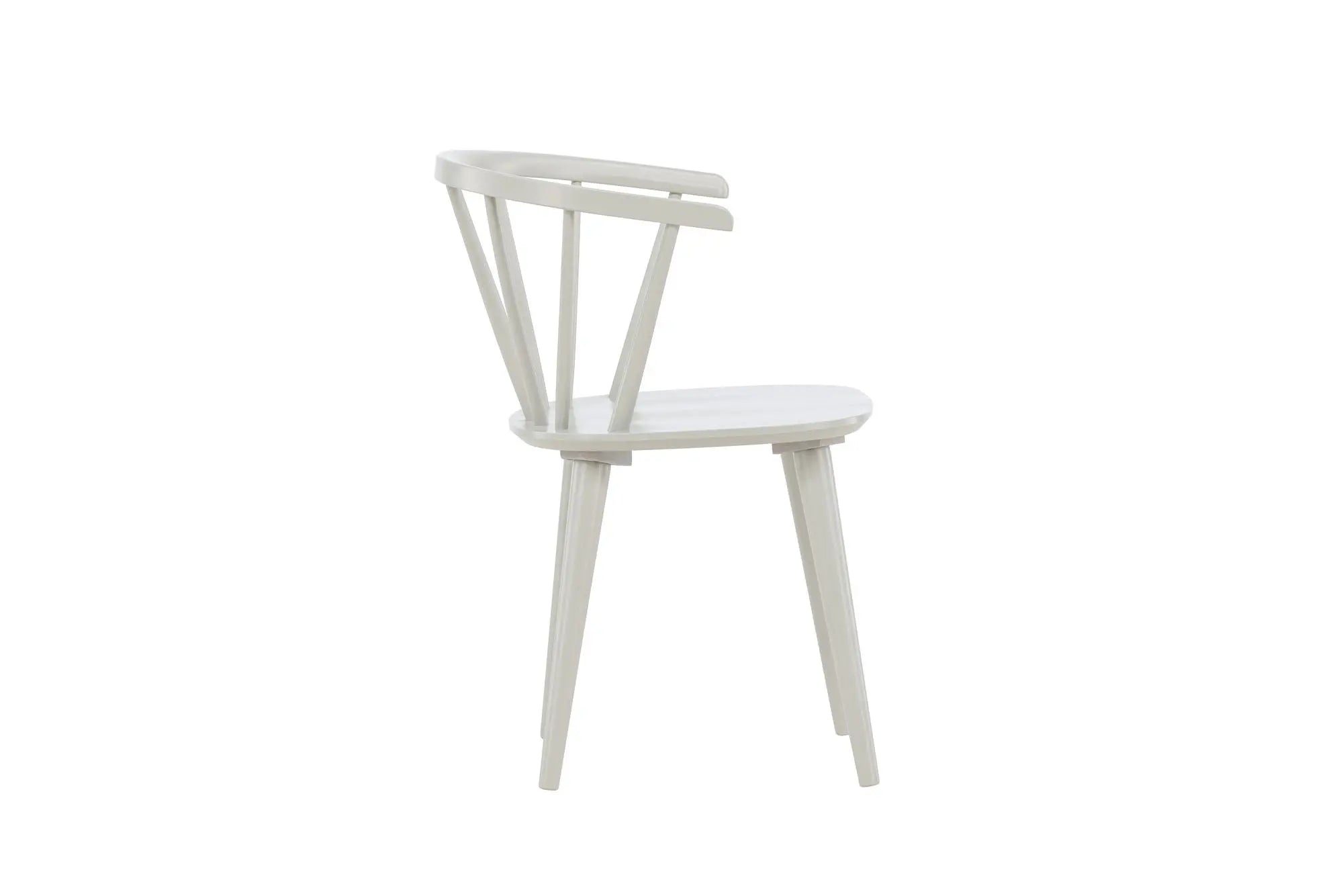 Lot de 2 chaises de salle à manger Bobby - 53x55x76 - Hévéas