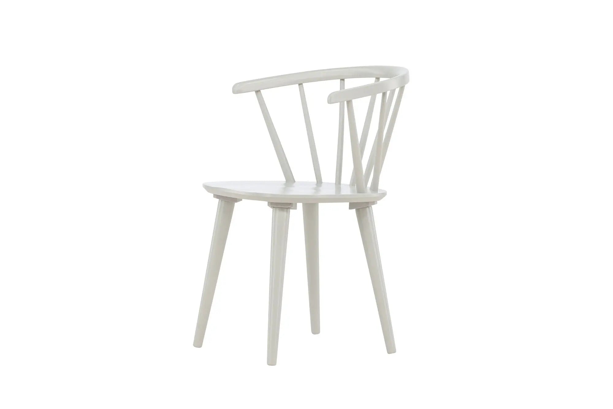 Lot de 2 chaises de salle à manger Bobby - 53x55x76 - Hévéas