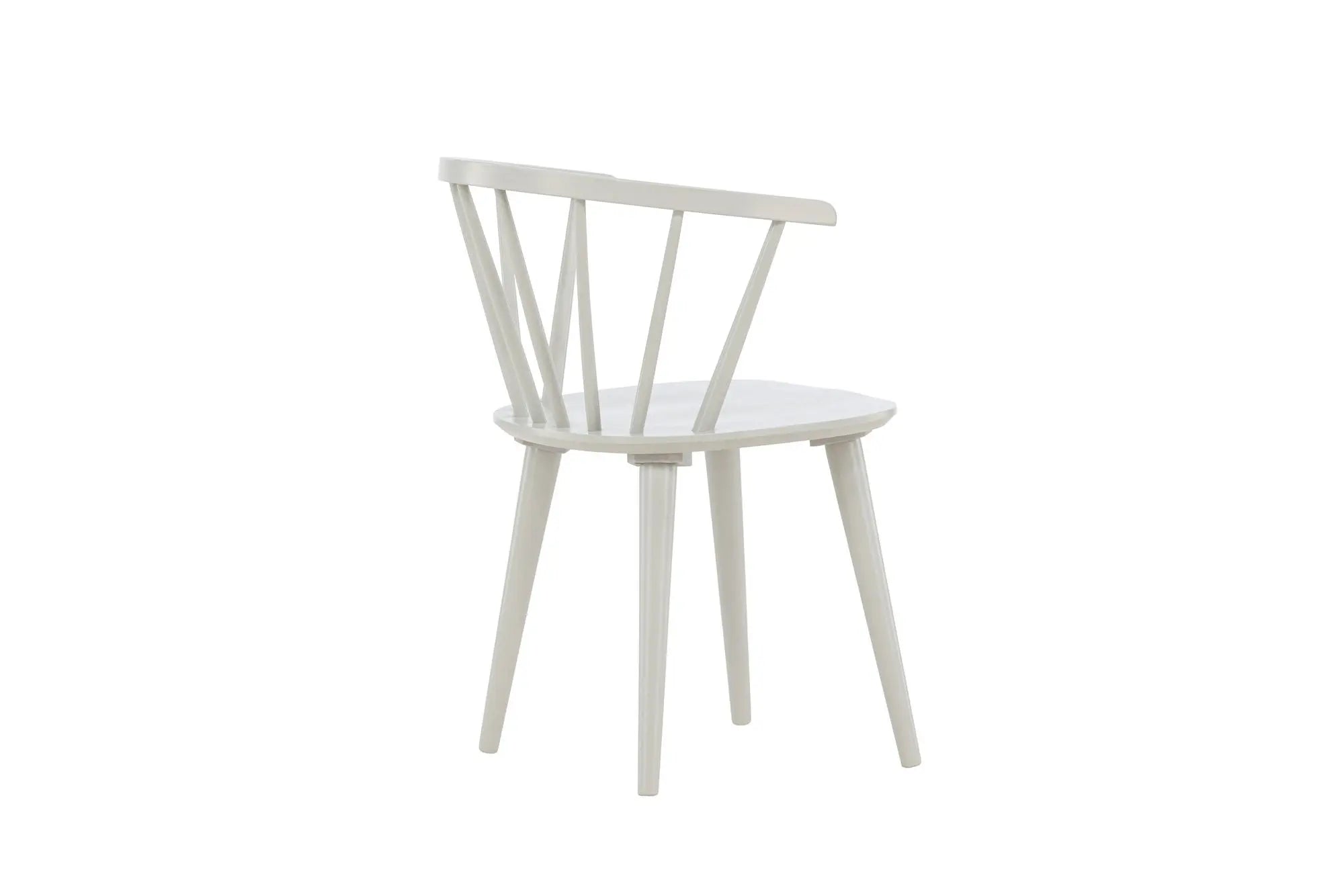 Lot de 2 chaises de salle à manger Bobby - 53x55x76 - Hévéas