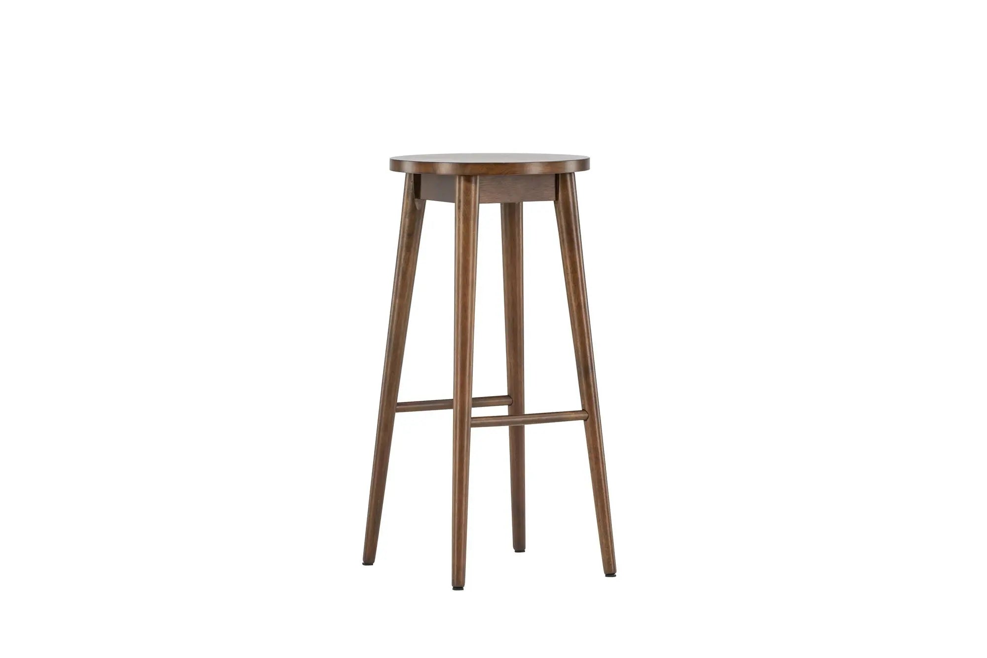 Lot de 2 tabourets de bar Mollösand - 36 x 36 x 75 - Hévéas