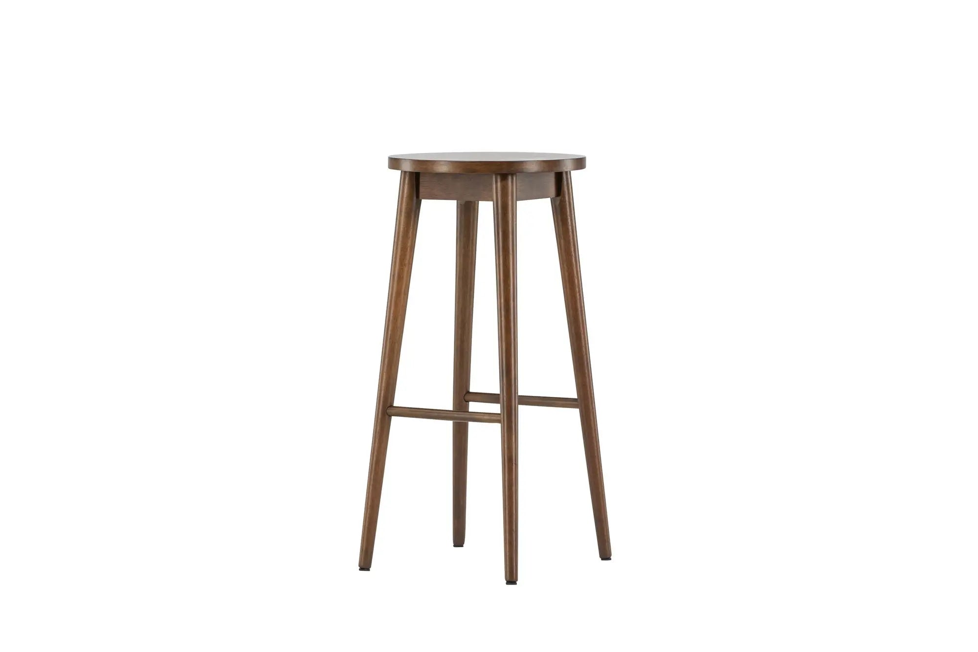 Lot de 2 tabourets de bar Mollösand - 36 x 36 x 75 - Hévéas