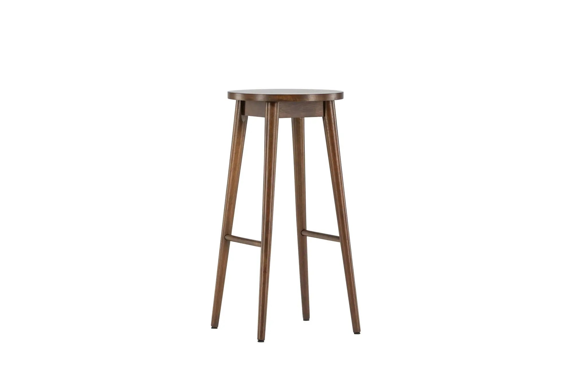 Lot de 2 tabourets de bar Mollösand - 36 x 36 x 75 - Hévéas