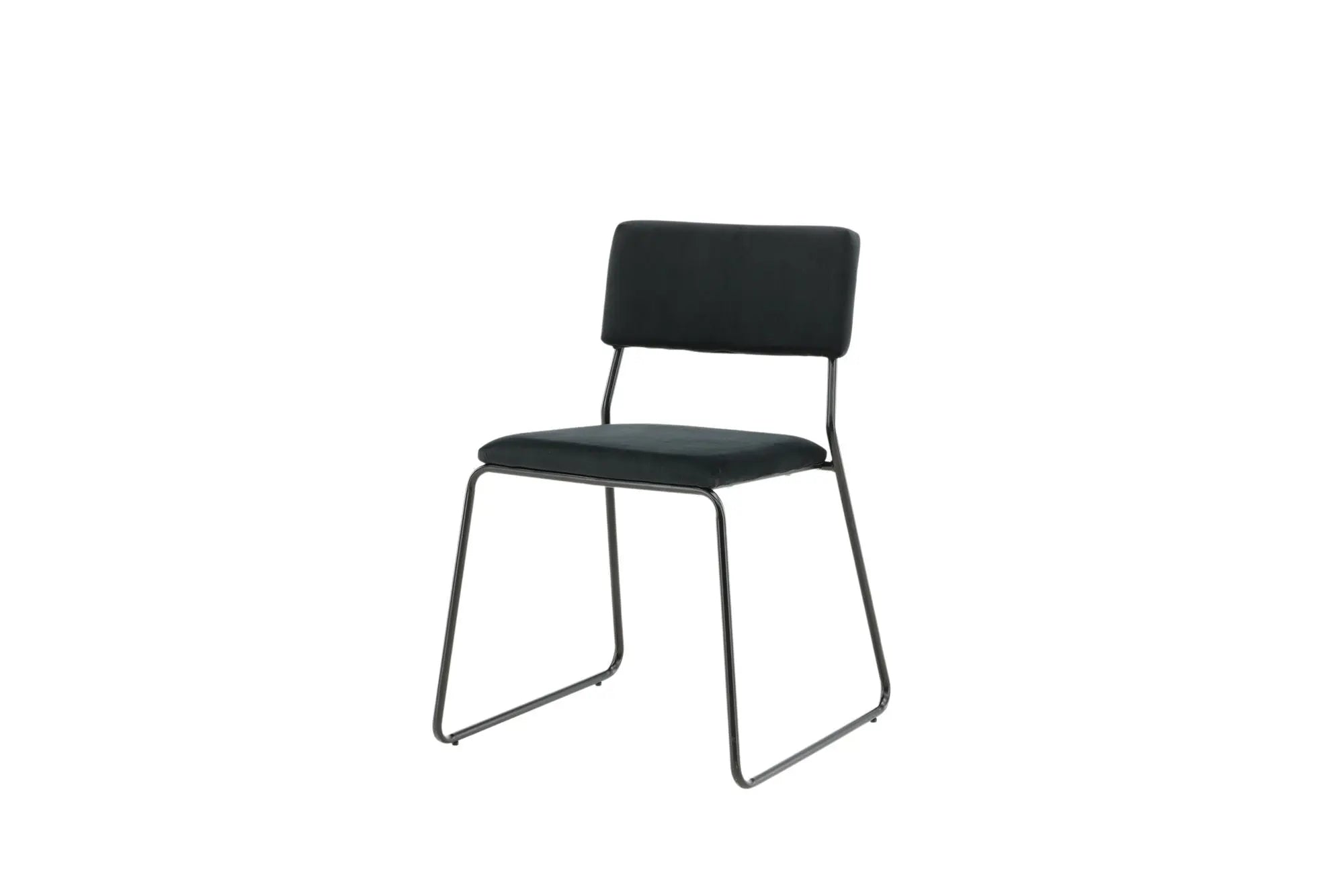 Lot de 2 chaises de salle à manger Kenth - 52 x 76 x 40 - Polyester Velvet