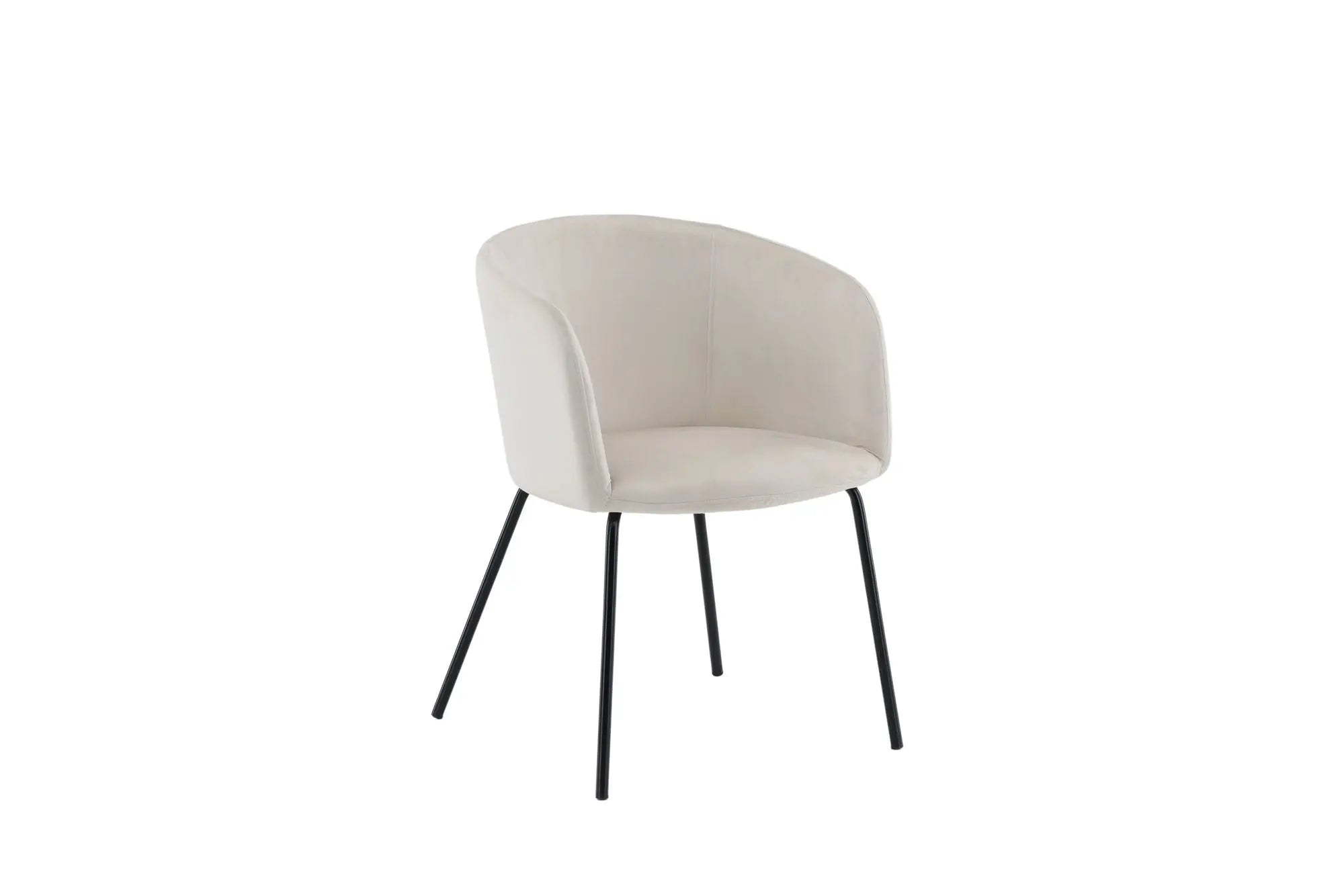 Chaise Berit - 55 x 78 x 55 - Polyester Velvet