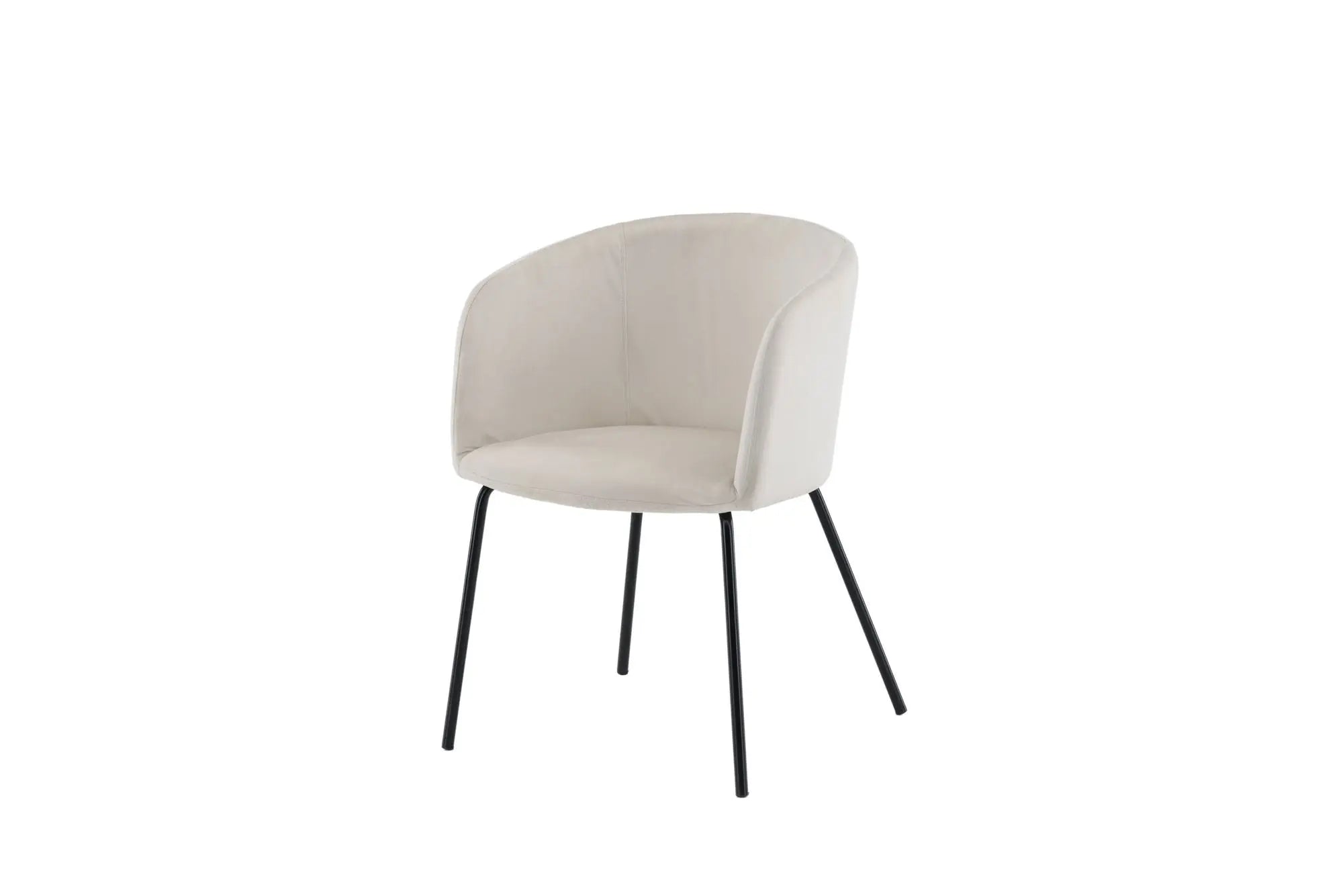 Chaise Berit - 55 x 78 x 55 - Polyester Velvet