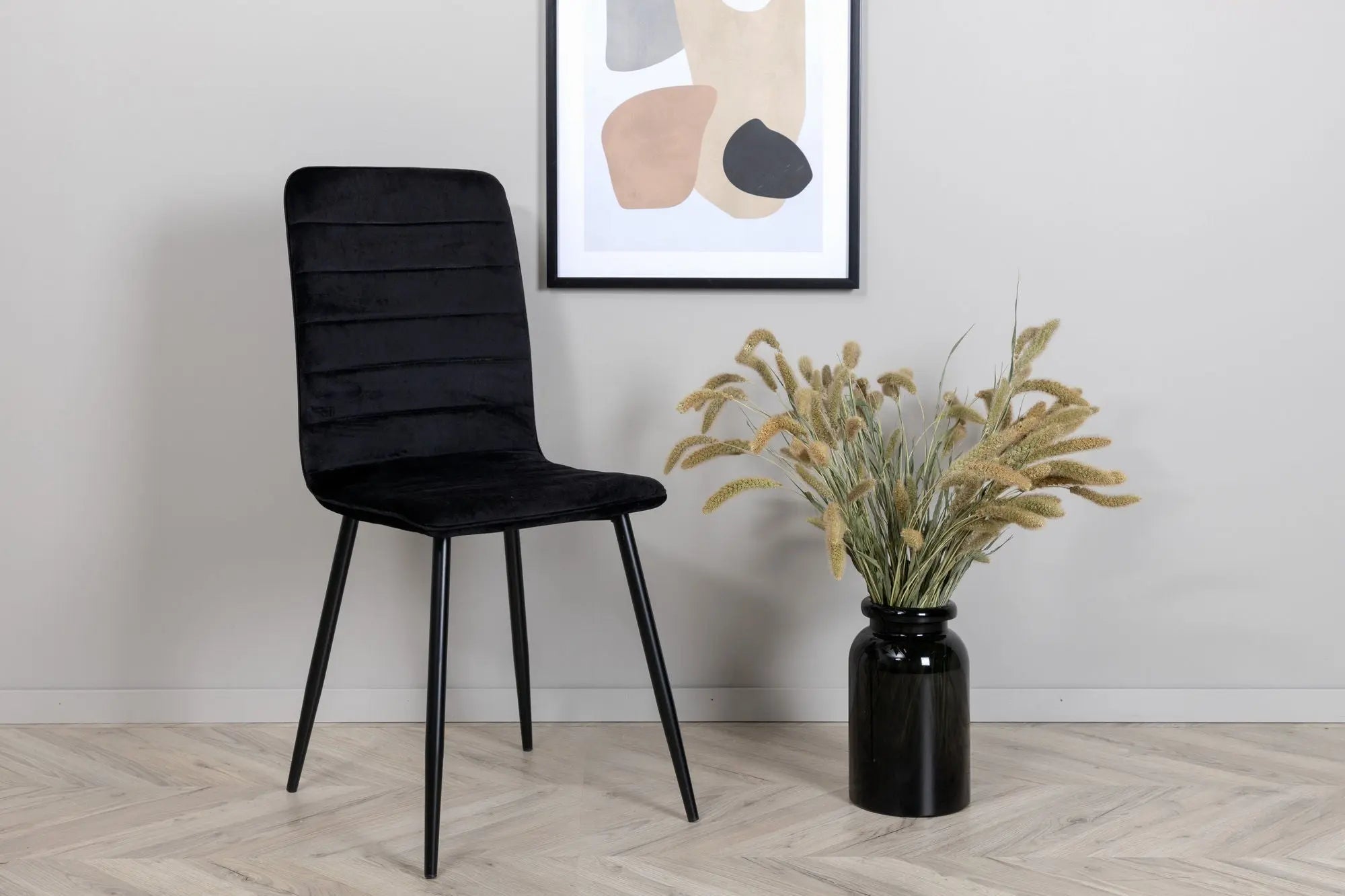 Lot de 2 chaises de salle à manger Windu - 49 x 94 x 43 - Polyester Velvet