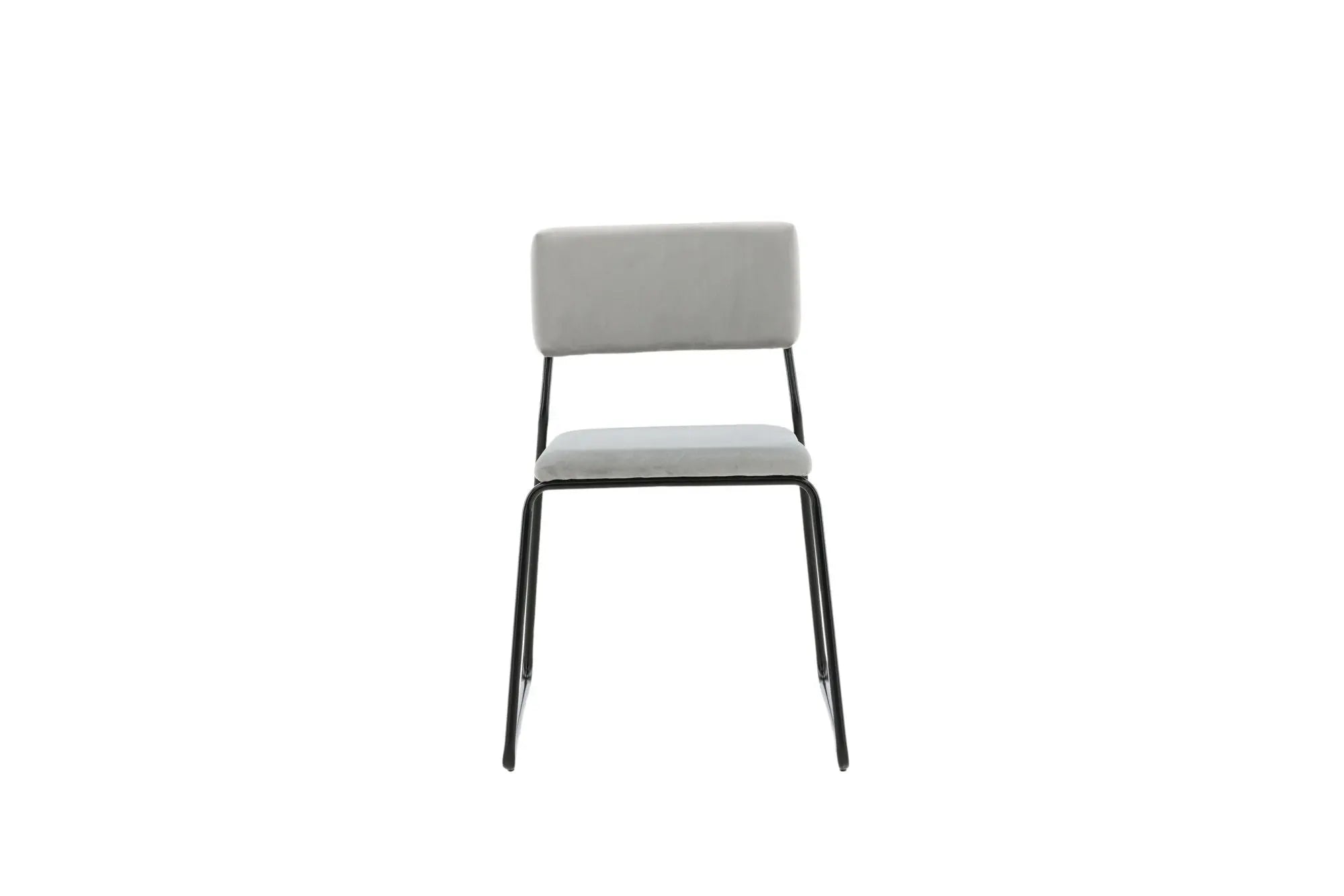 Lot de 2 chaises de salle à manger Kenth - 52 x 76 x 40 - Polyester Velvet